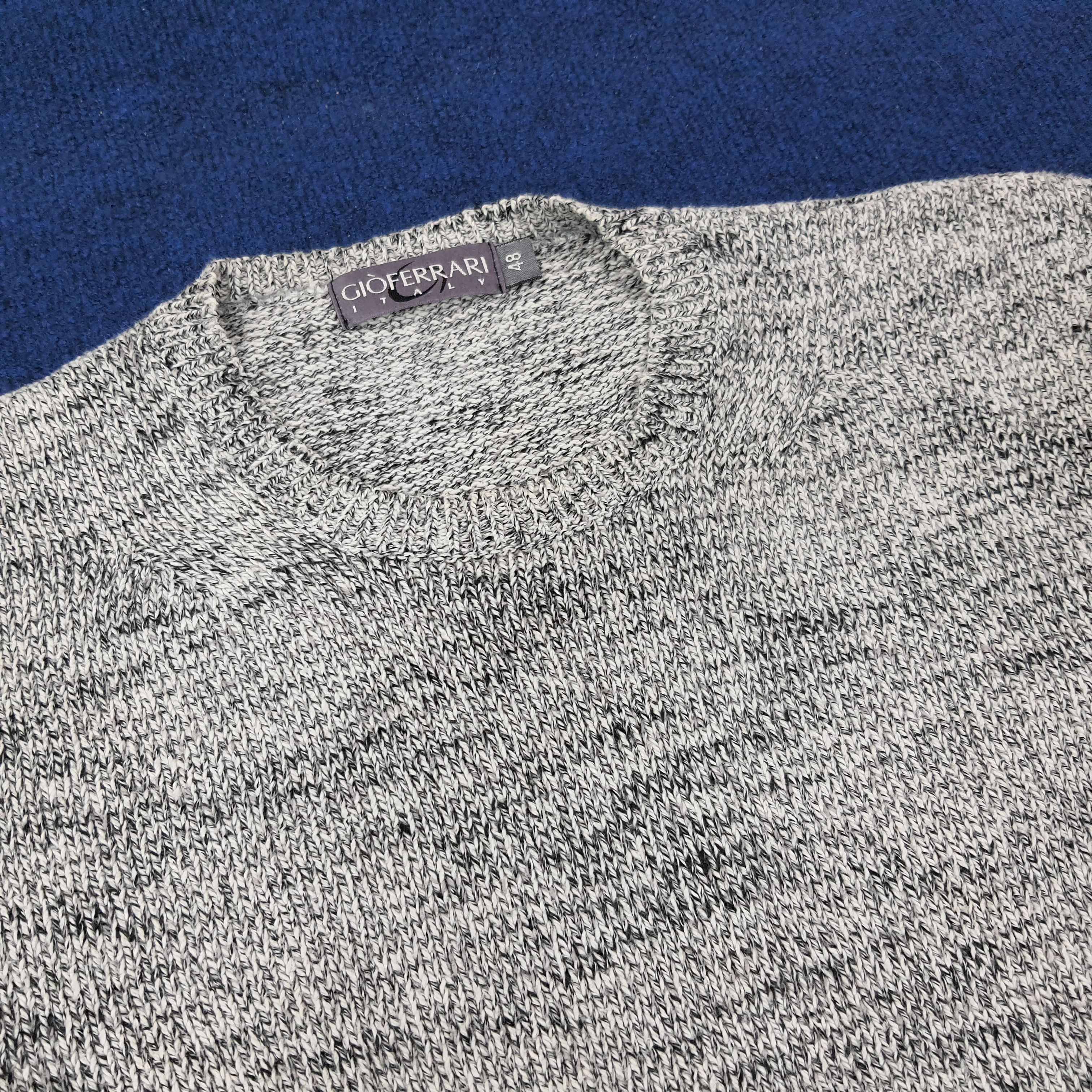Vintage Vintage Gioferrari Custom Logo Knitted Sweatshirt C230N2 Size US L / EU 52-54 / 3 - 4 Thumbnail
