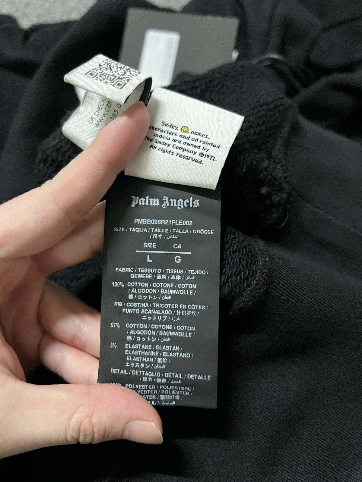 Palm Angels 「retail💲845」Brand new palm angels x smiley juggler hoodie Size US L / EU 52-54 / 3 - 13 Thumbnail