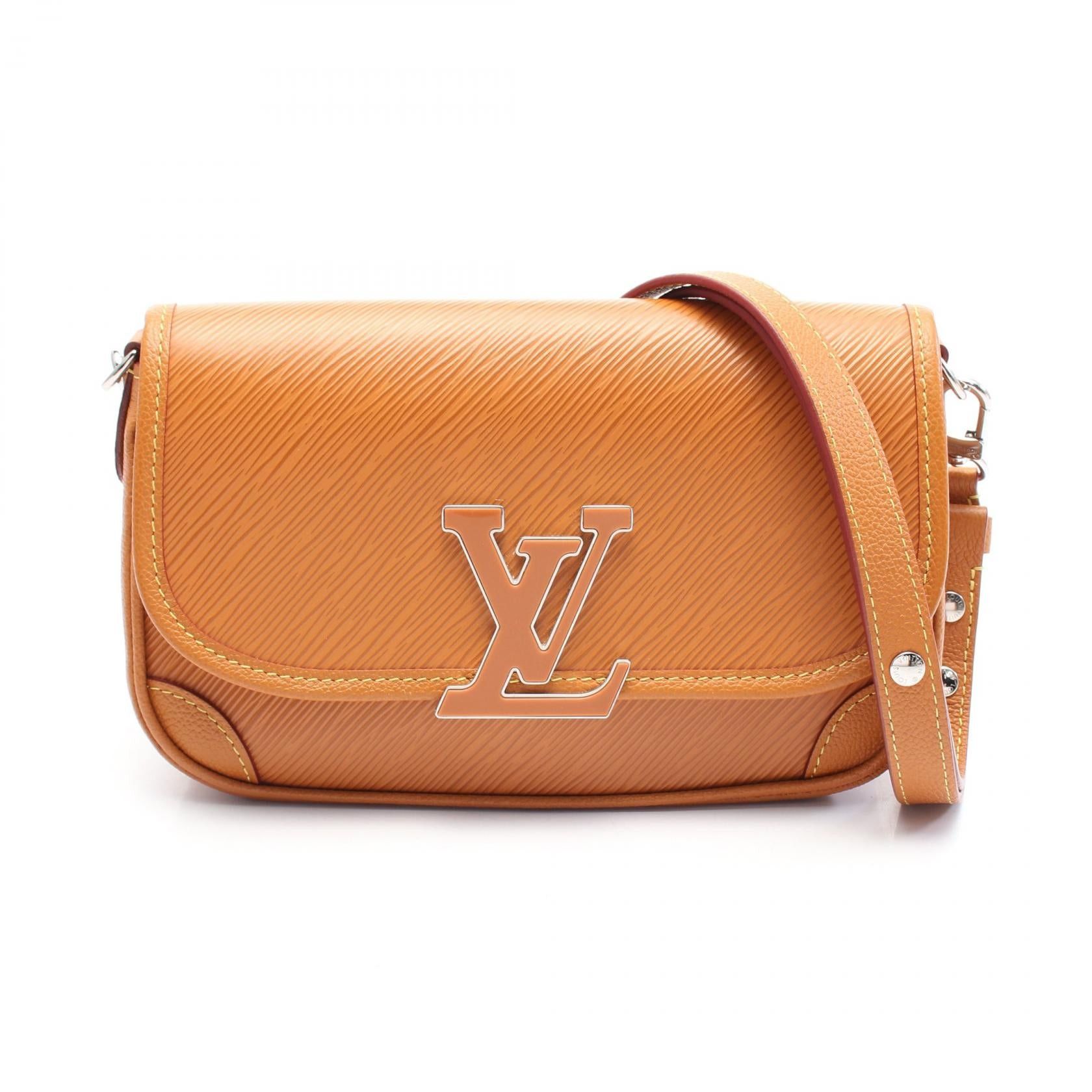 Louis Vuitton Louis Vuitton Busi Nm Epi Goldmiel Shoulder Bag Leather Light Brown Size ONE SIZE - 1 Thumbnail