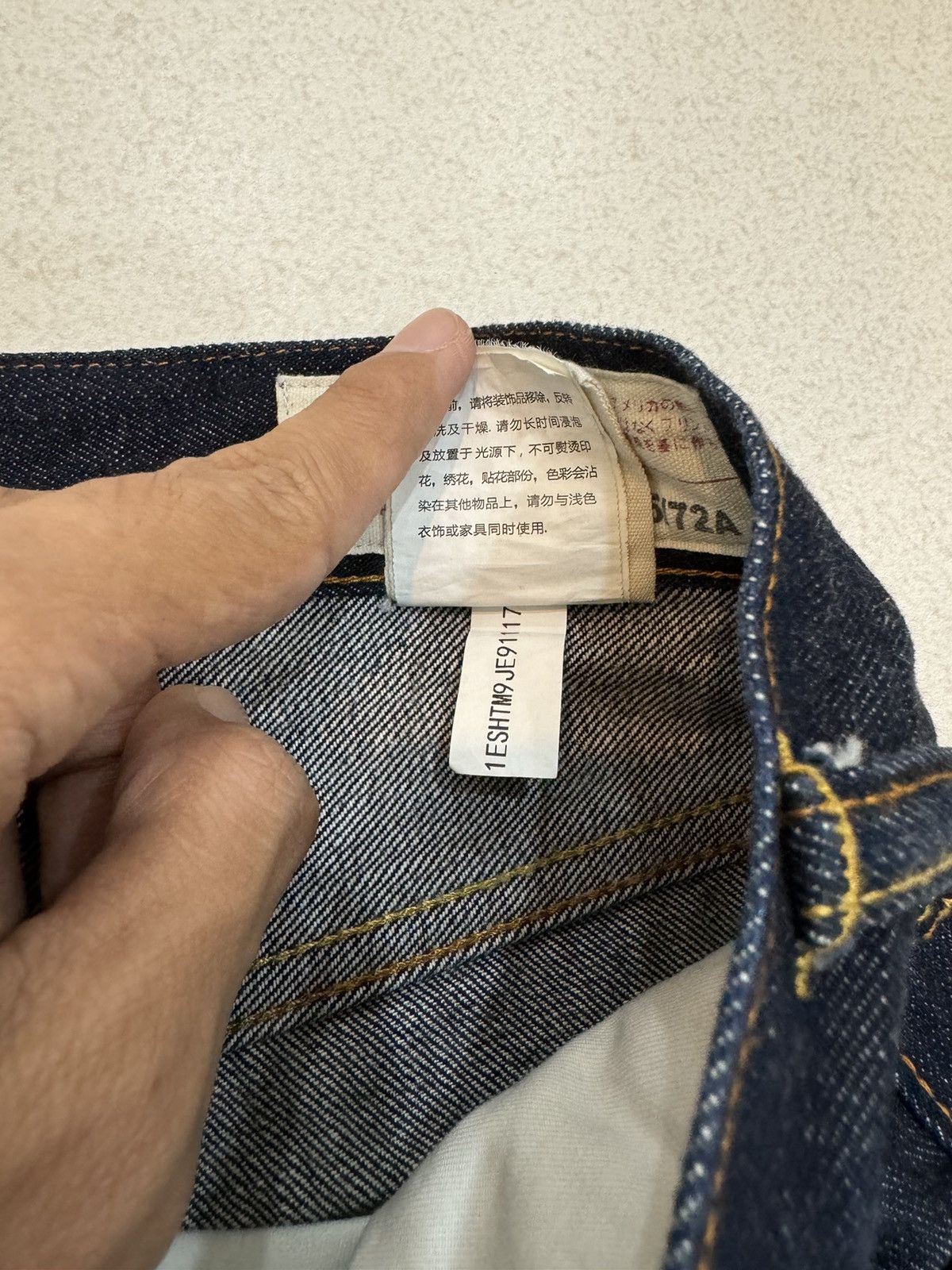 Evisu Evisu Waves Daicock Big Logo Size US 30 / EU 46 - 8 Thumbnail