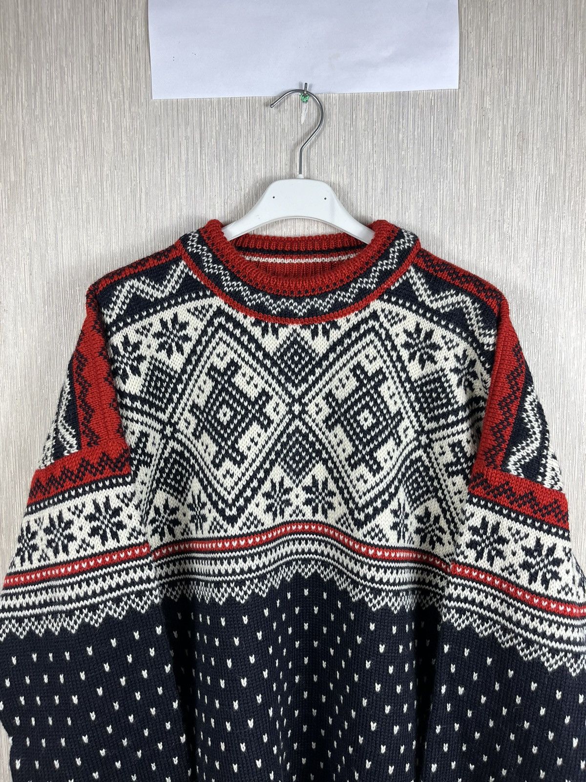 Dale Of Norway × Vintage Vintage Dale of Norway wool heavy knitted sweater patterned Size US L / EU 52-54 / 3 - 4 Thumbnail