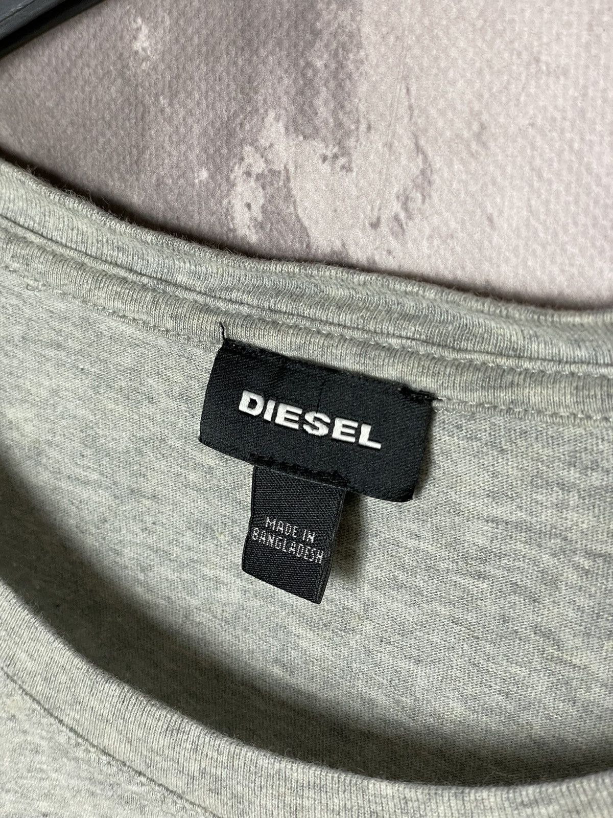 Other Vintage Diesel Big Logo Hype Designer T Shirt Tee Size US L / EU 52-54 / 3 - 8 Thumbnail