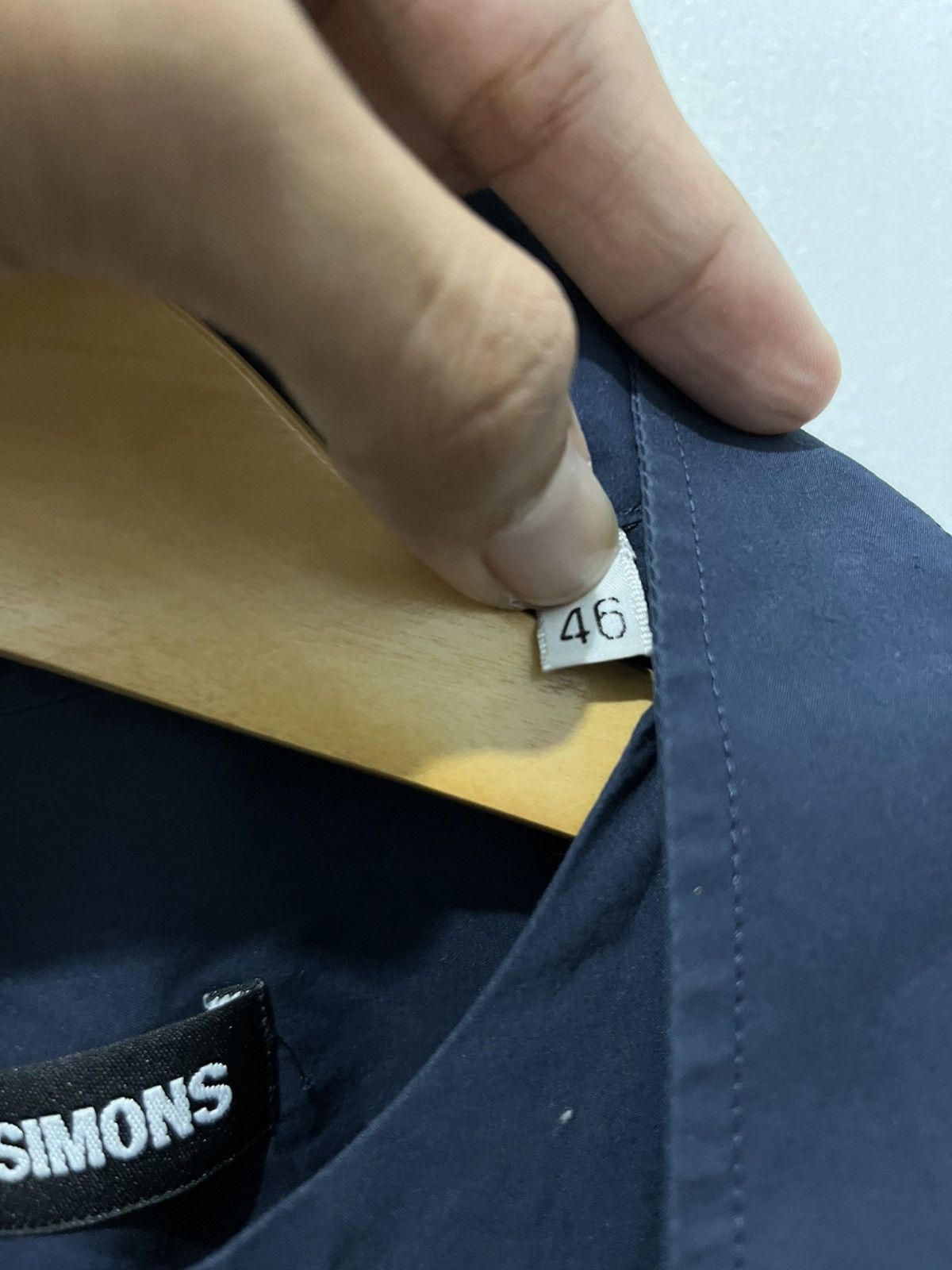 Raf Simons Dark Navy Military Shirt Size US S / EU 44-46 / 1 - 4 Thumbnail