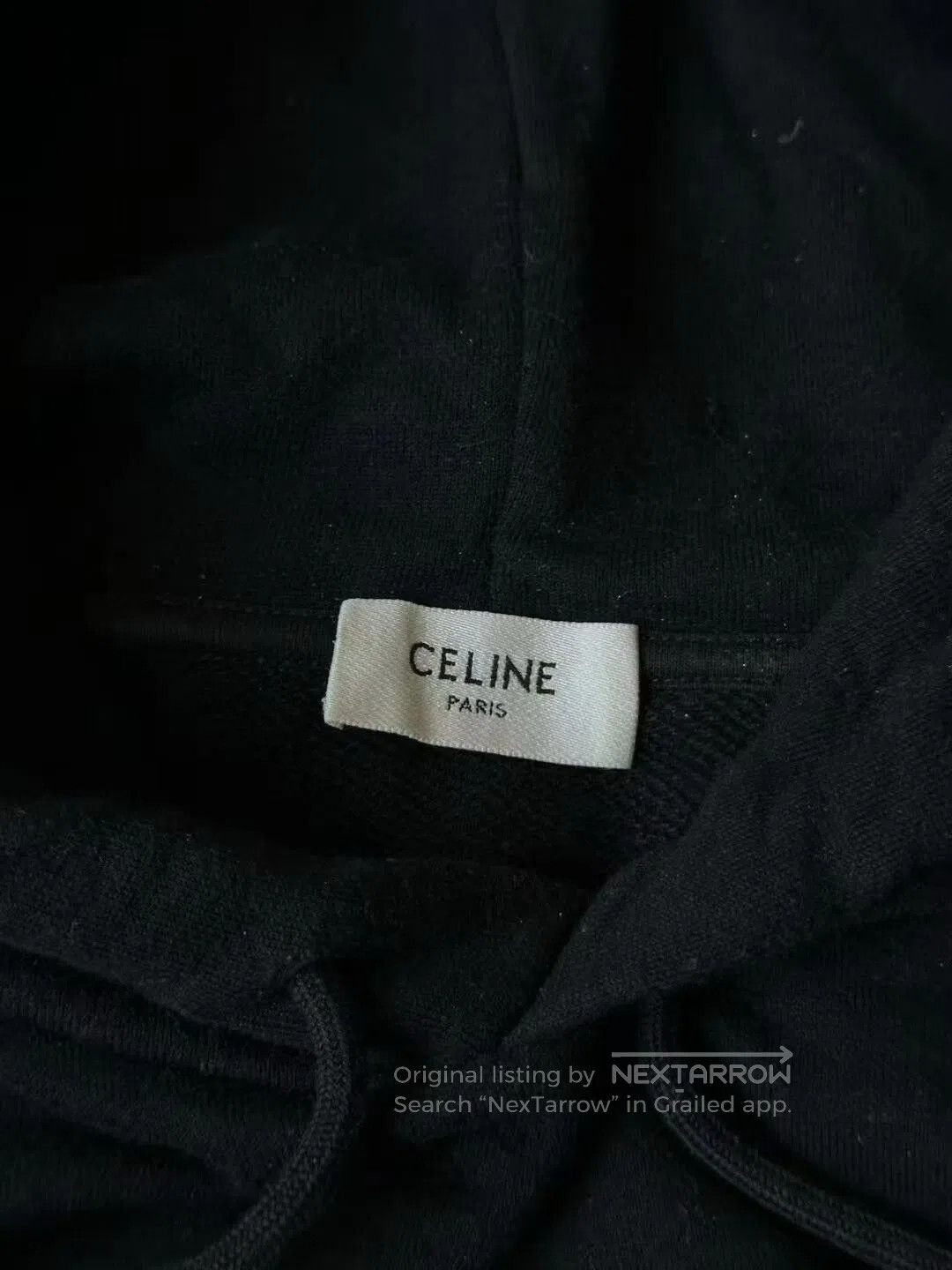 Celine Celine Black Logo Hoodie. Size US S / EU 44-46 / 1 - 2 Thumbnail