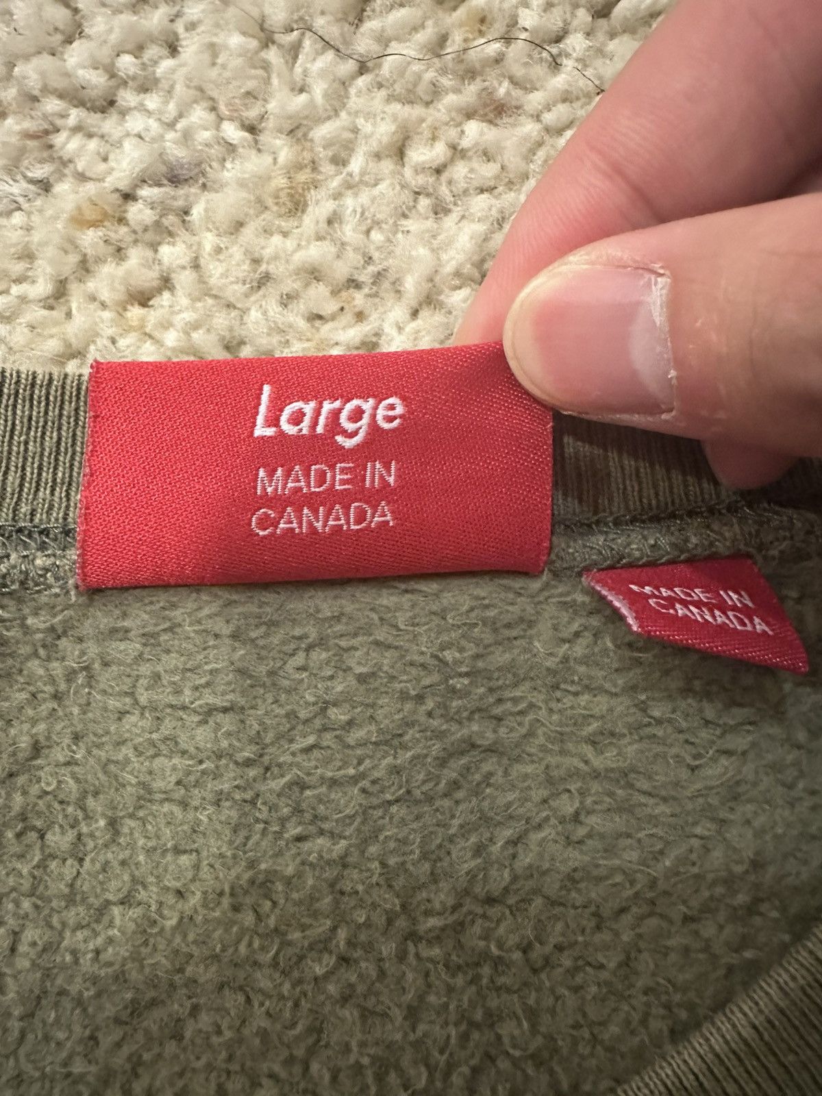 Supreme Supreme Sweatshirt Green Size US L / EU 52-54 / 3 - 4 Thumbnail