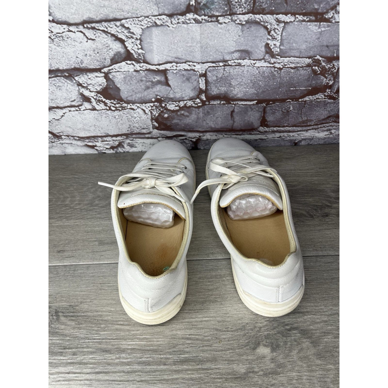 Rag & Bone $395 Rag & Bone Kent Lace Up Low White Leather Shoes Women S Size US 7.5 / IT 37.5 - 7 Thumbnail