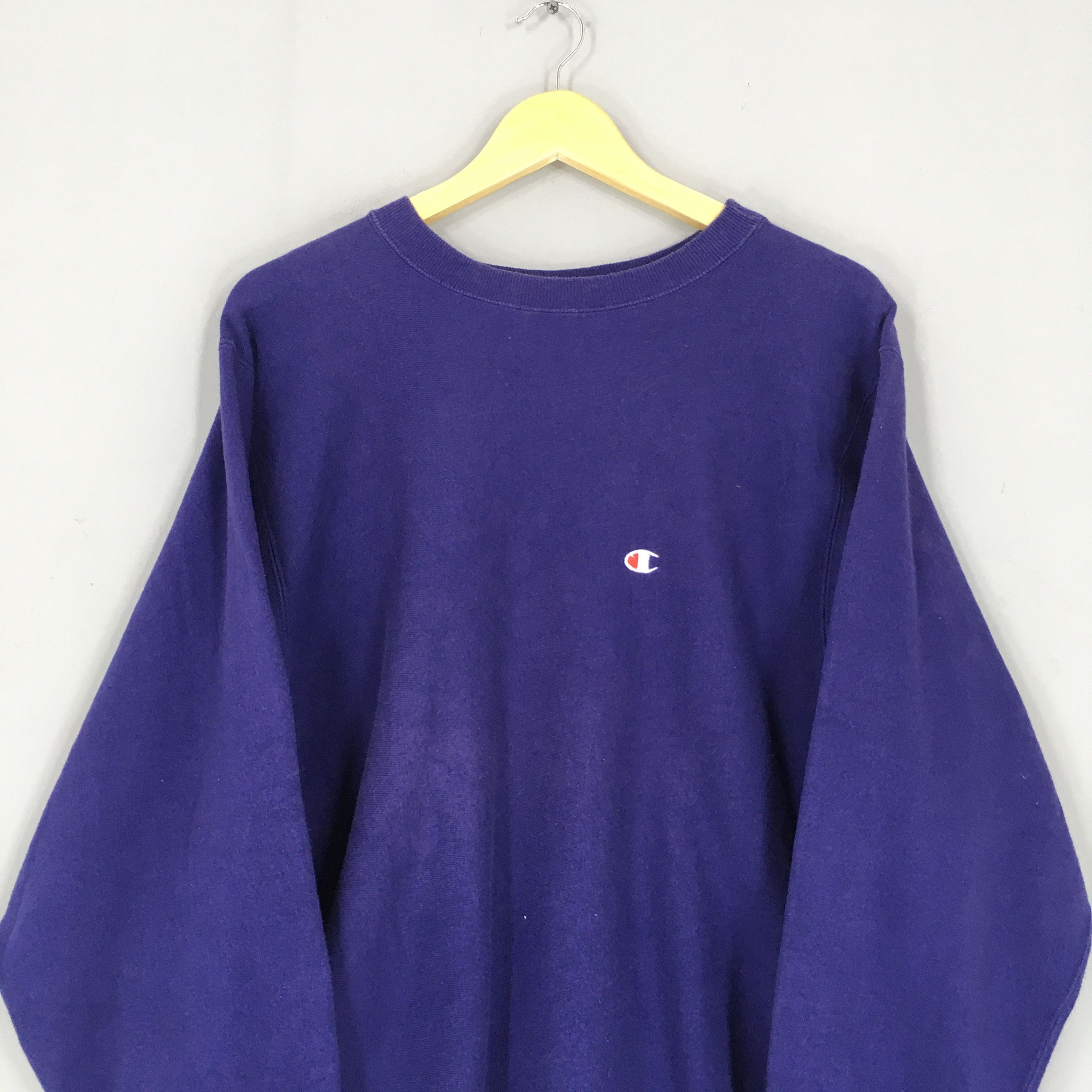 Champion × Vintage Vintage 1990s Champion Reverse Weave Sweatshirts Large Size US L / EU 52-54 / 3 - 2 Thumbnail