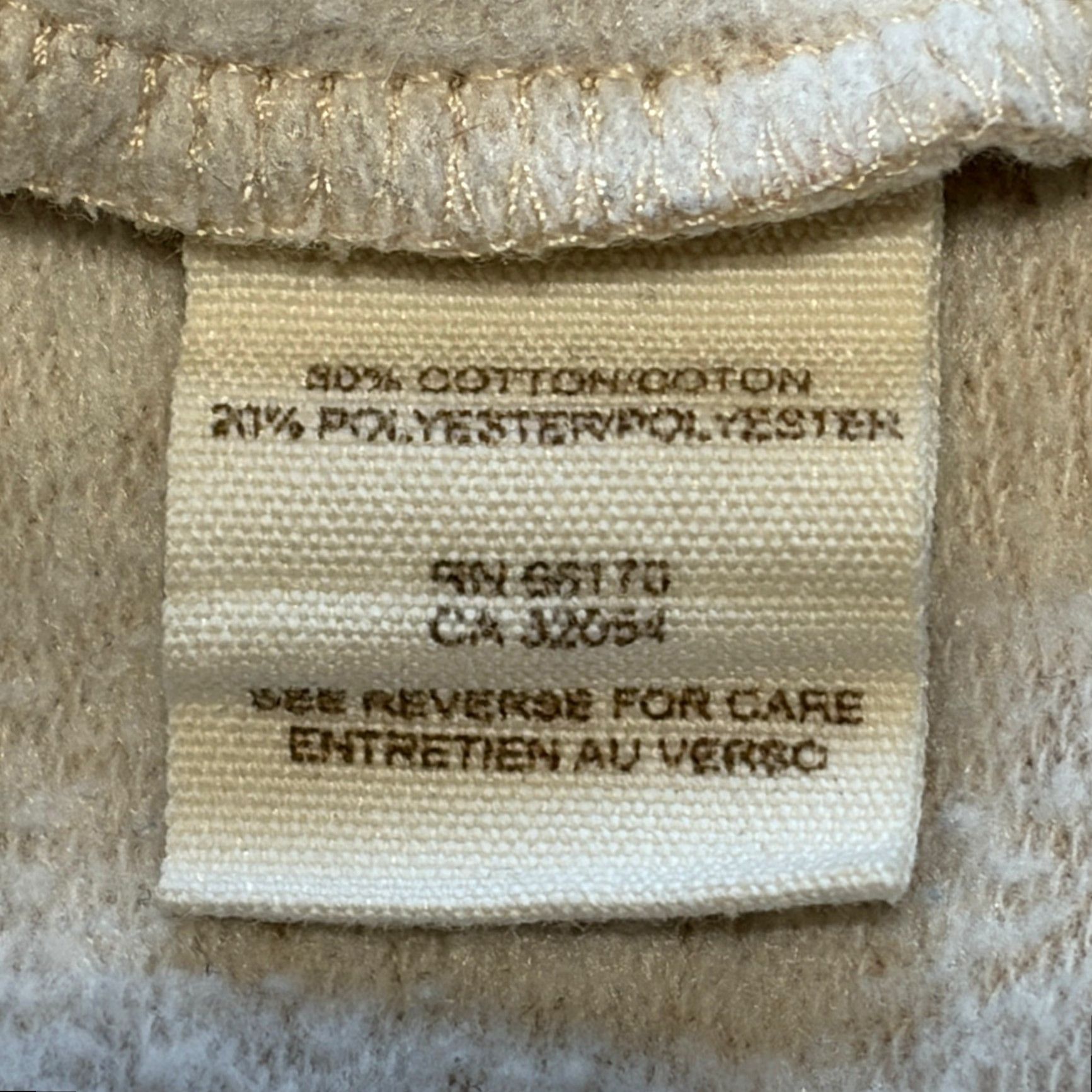 Free People VINTAGE Free People Henley Sweatshirt Womens M Oatmeal Hoodie Size M / US 6-8 / IT 42-44 - 4 Thumbnail