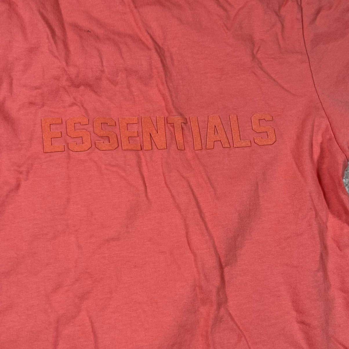 Essentials × Fear of God FOG - ESSENTIALS FEAR OF GOD Mens T-Shirt Coral Size Small Size US S / EU 44-46 / 1 - 4 Thumbnail