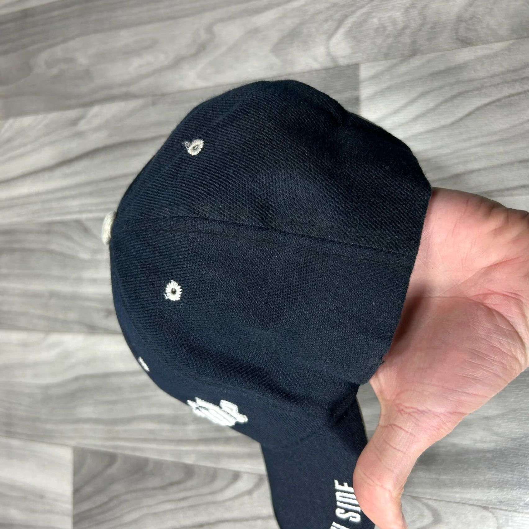 Vintage Southside City Baseball Hat Men's Black Embroidered Adjustable Strapback Cap Size ONE SIZE - 3 Thumbnail