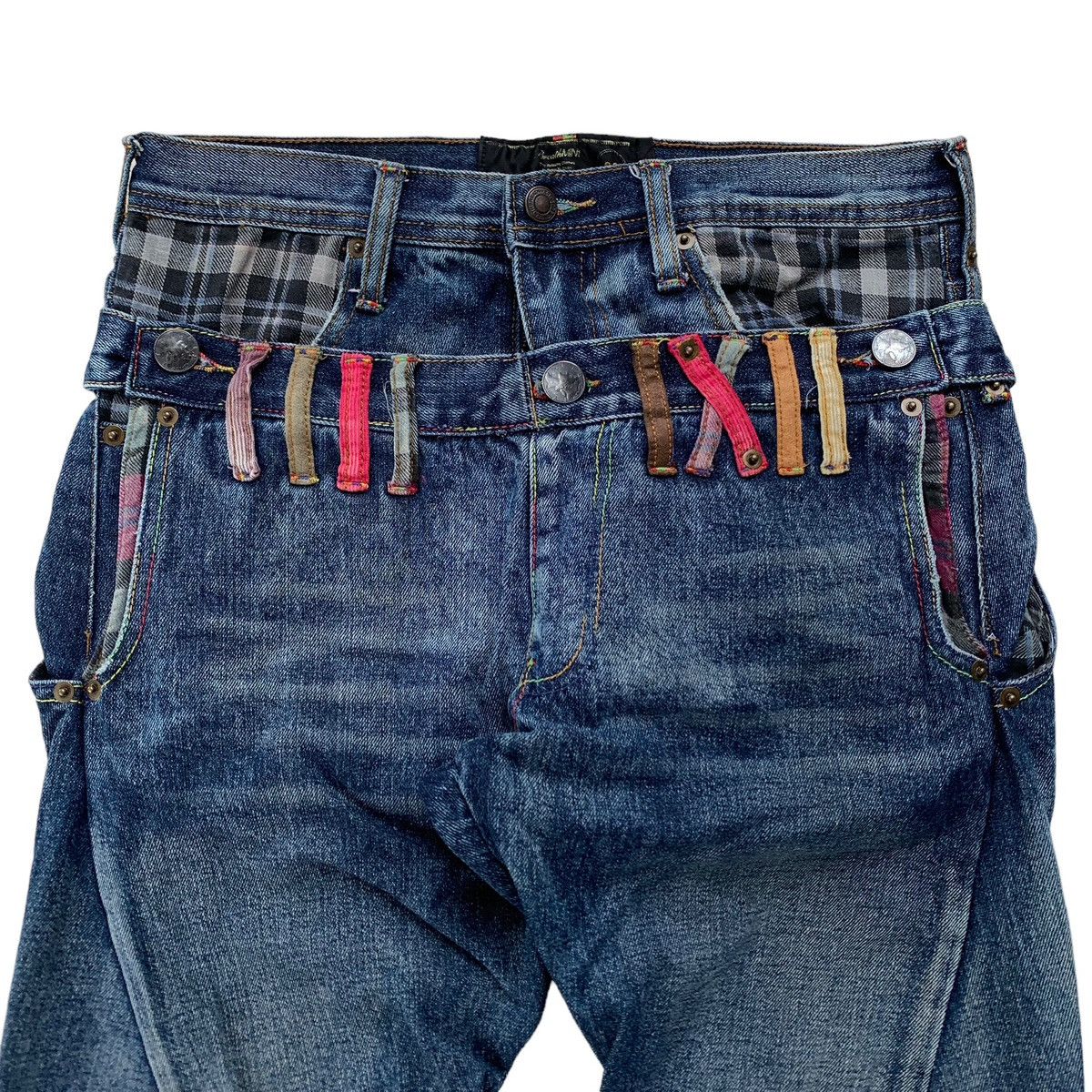 Japanese Brand Rare Japanese Brand BRTH Breathmint Double Layered Jeans Size US 31 - 4 Thumbnail