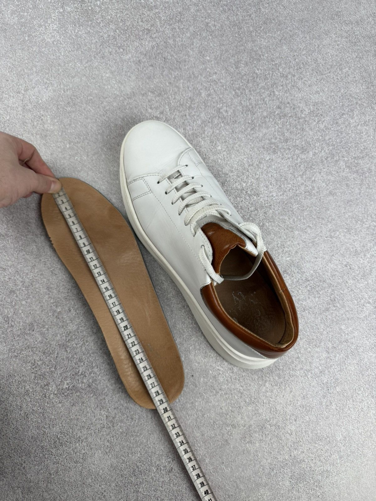 Eleventy Eleventy White Leather Sneakers Men’s Size 43 Size US 10 / EU 43 - 13 Thumbnail