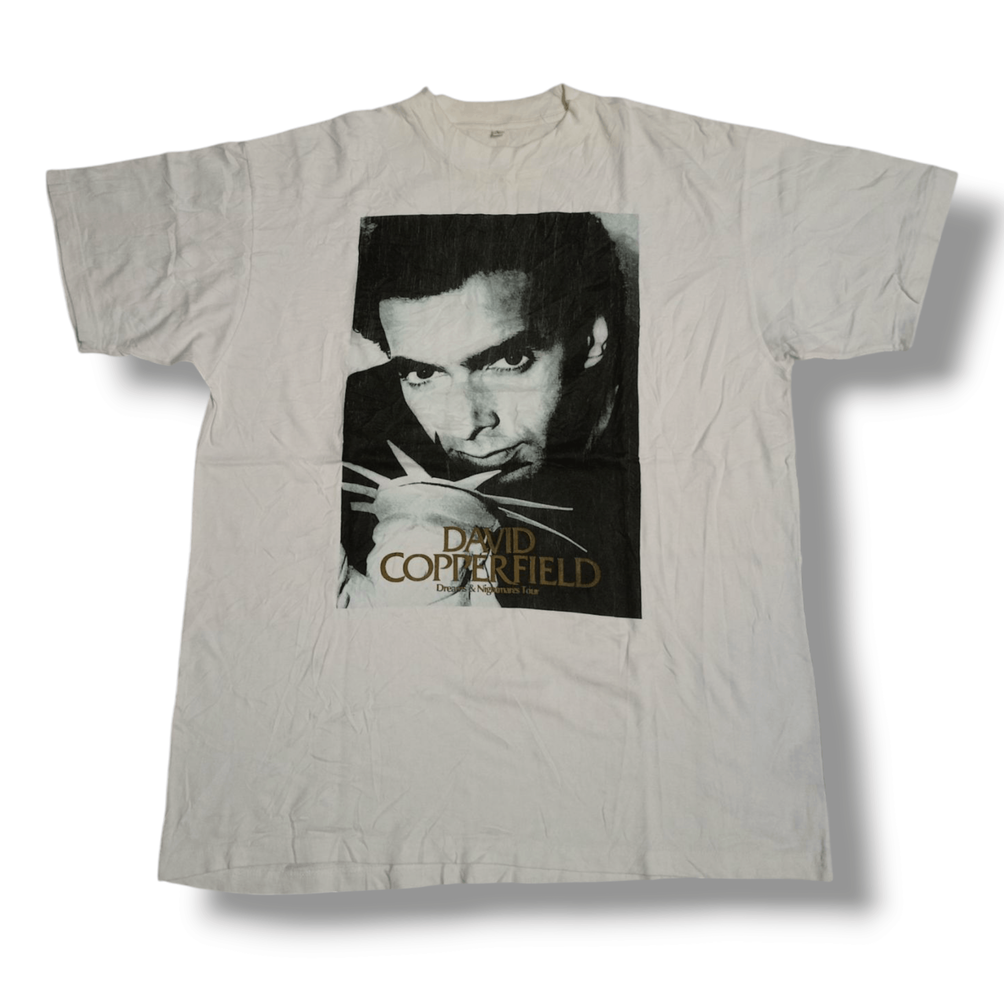 Sci-Fi Fantasy Vintage rare david Copperfield t shirt/magician Size US L / EU 52-54 / 3 - 1 Thumbnail