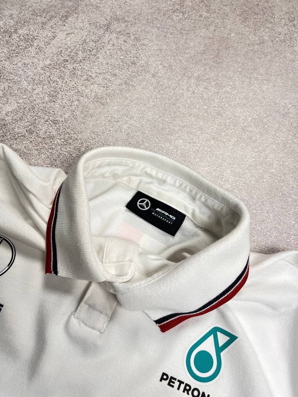 Vintage Vintage Mercedes Patronas AMG Racing F-1 Polo Shirt XL Size US XL / EU 56 / 4 - 7 Thumbnail