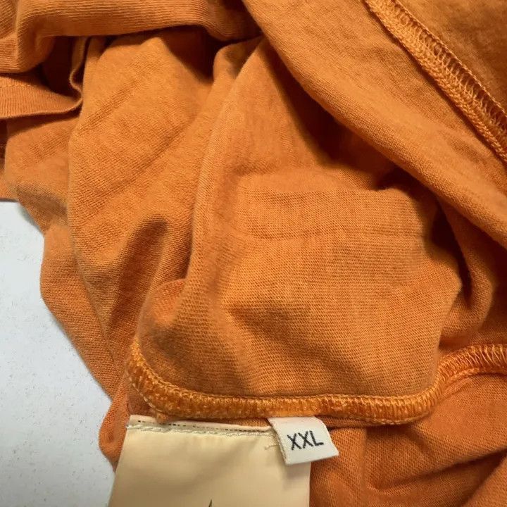 Stone Island Stone Island Orange Organic Cotton TShirt -2506 Size US XXL / EU 58 / 5 - 3 Thumbnail