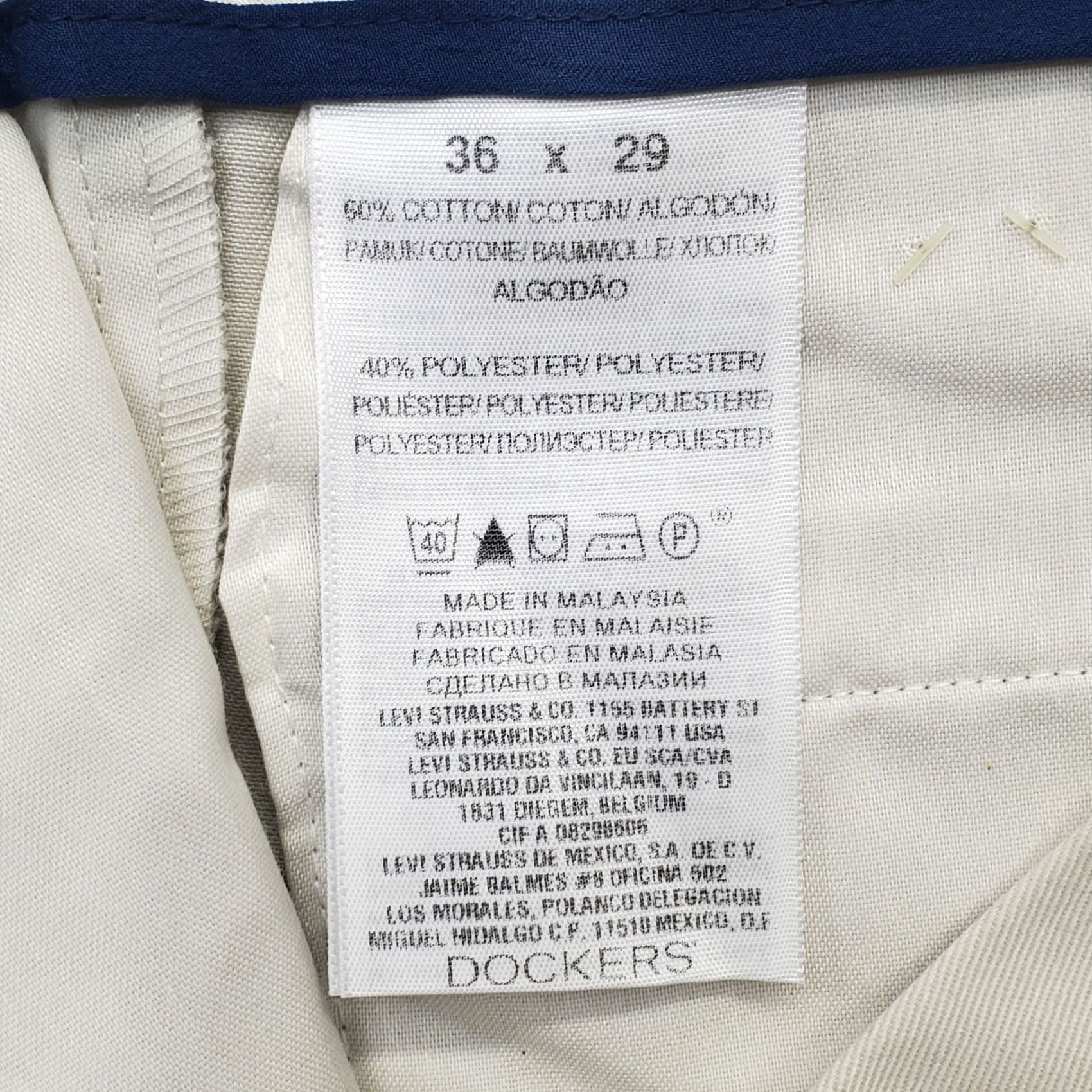 Dockers Dockers Mens Pants 36 Tan Moisture Wicking Flat Front Classic Fit Straight Pants Mens Size 36 Tan Moisture Wicking Flat Front Classic Fit Straight Size US 36 / EU 52 - 7 Thumbnail