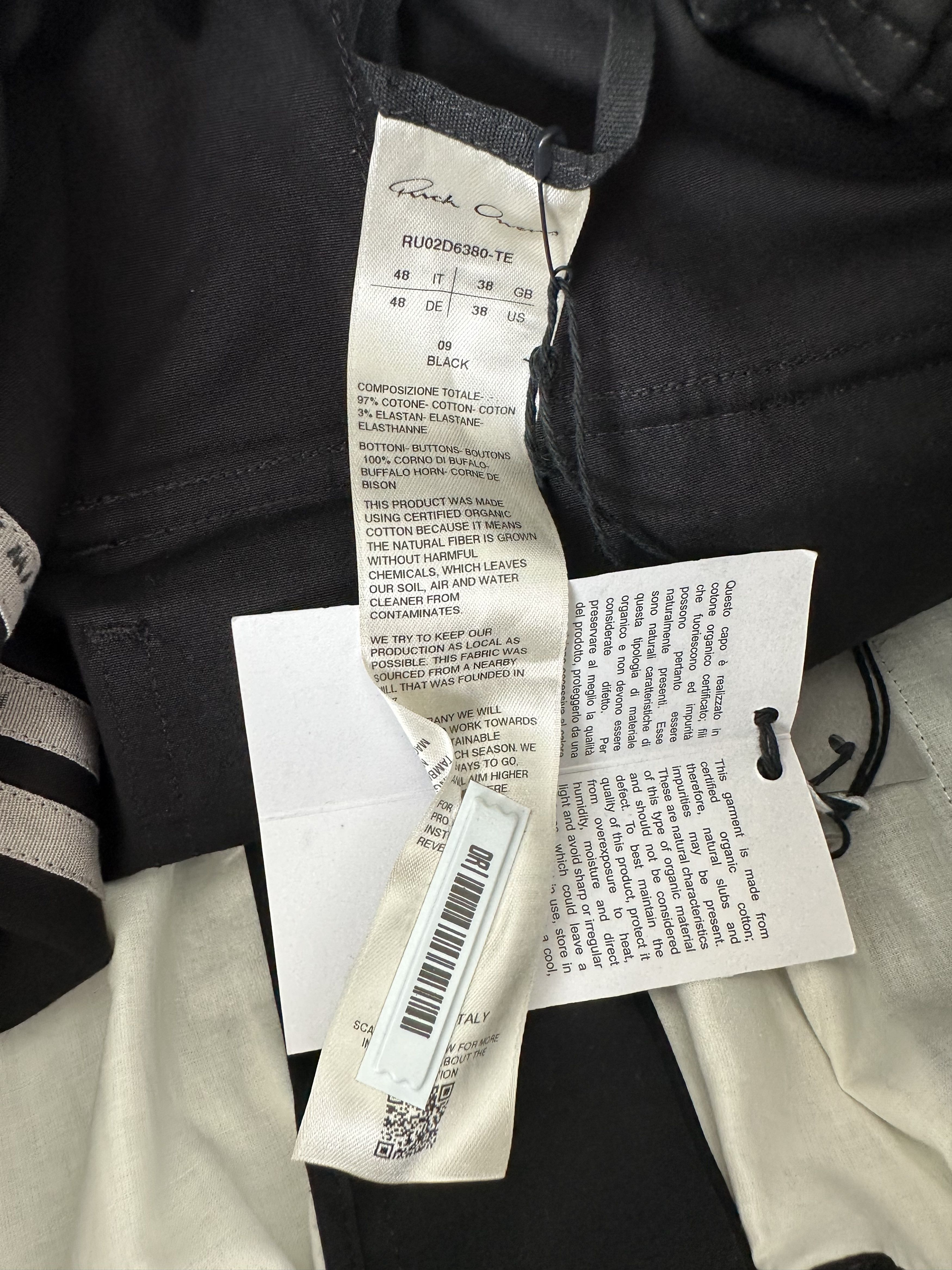 Rick Owens Rick Owens Black Dropcrotch Long Trousers Size US 30 / EU 46 - 3 Thumbnail