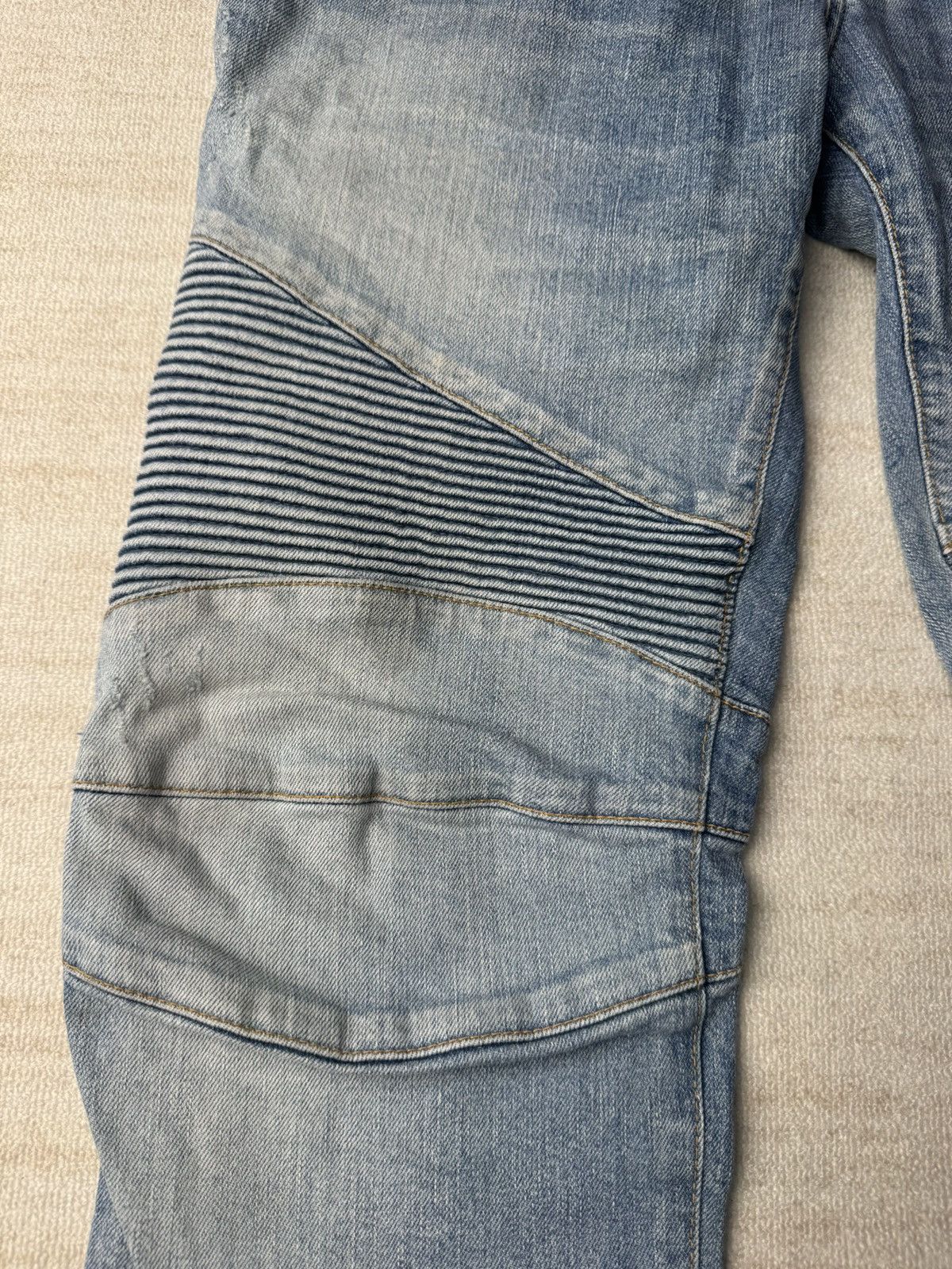 Balmain Moto jeans 32 Size US 32 / EU 48 - 4 Thumbnail
