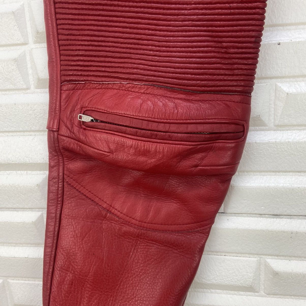 Japanese Brand × Leather Expert Racing Performance Biker Leather Pants Size 22" - 6 Thumbnail
