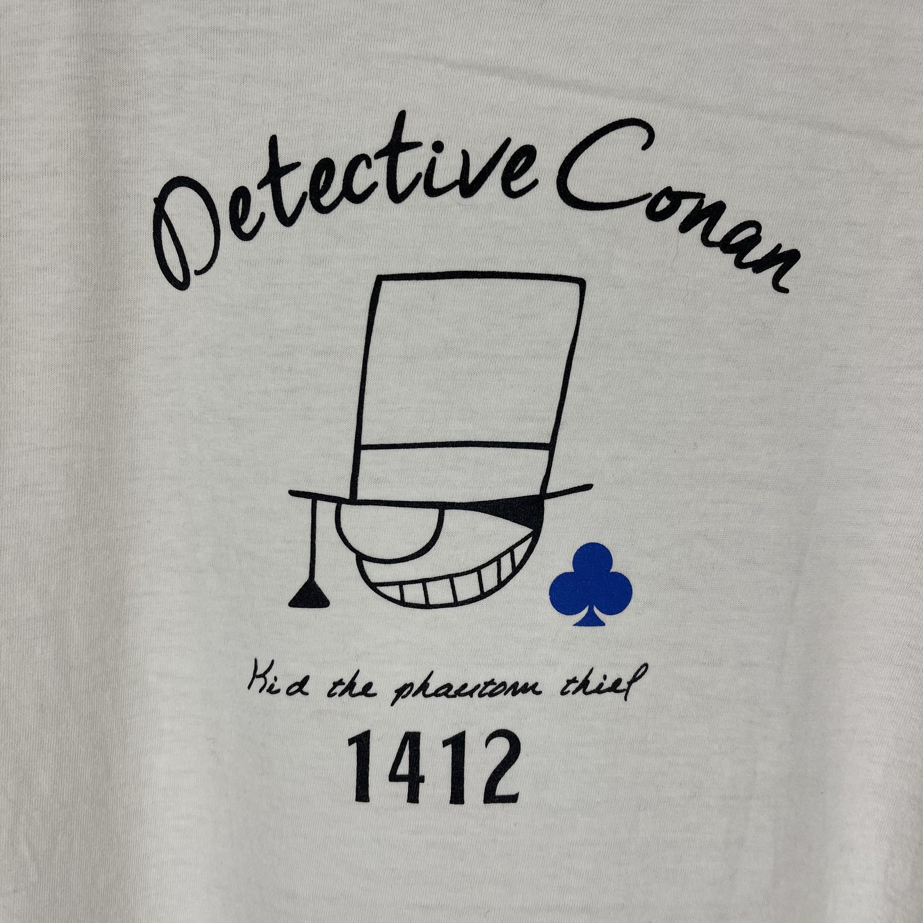 Japanese Brand DETECTIVE CONAN Crew Neck T Shirt #1778/07 Size US S / EU 44-46 / 1 - 2 Thumbnail