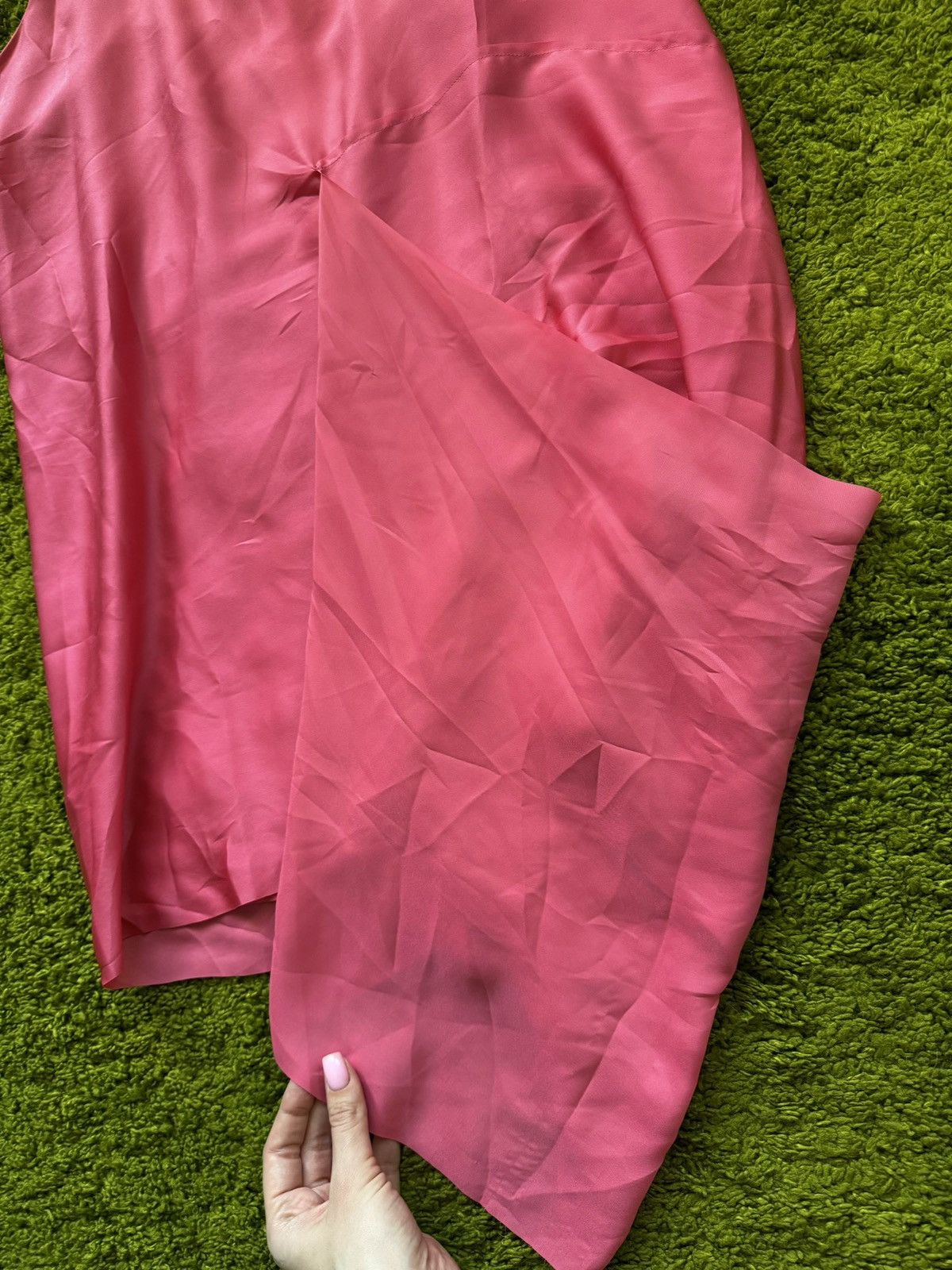 Acne Studios × Designer Acne Studios SS 2012 Magenta mini dress Size S / US 4 / IT 40 - 5 Thumbnail