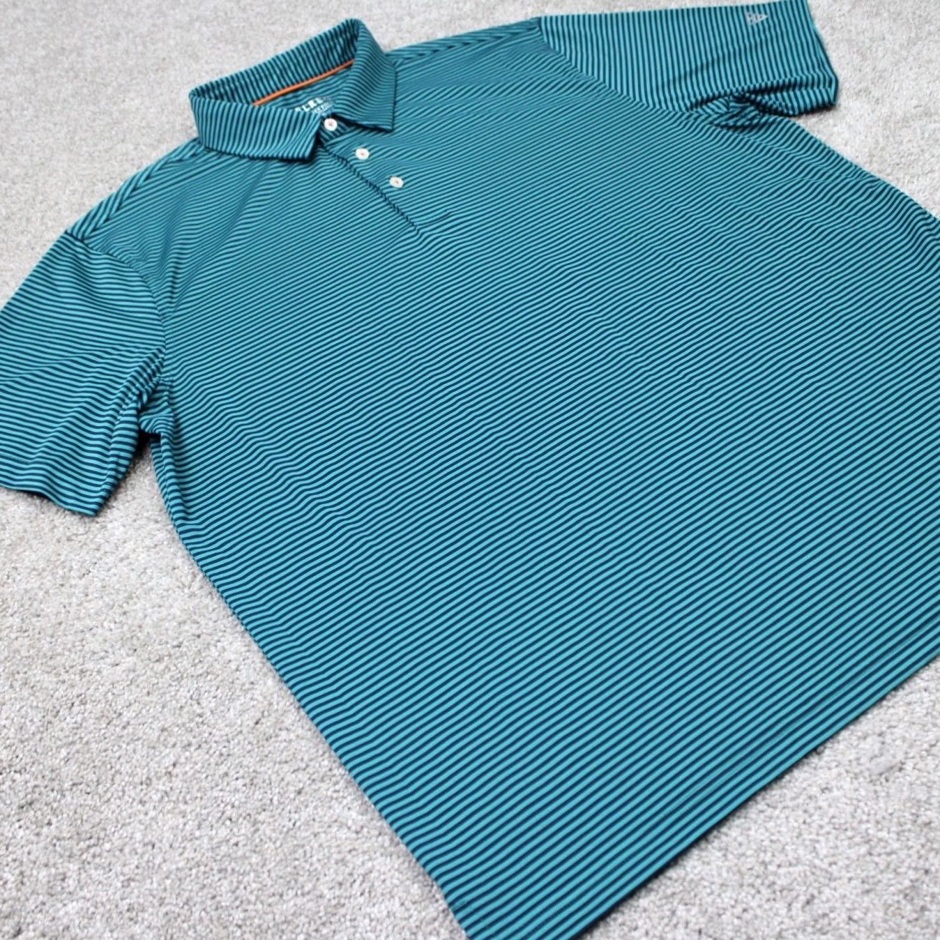Vintage Maelreg Performance Polo Shirt Mens XL Green/Black Golf Stretch Short Sleeve Size US XL / EU 56 / 4 - 5 Thumbnail