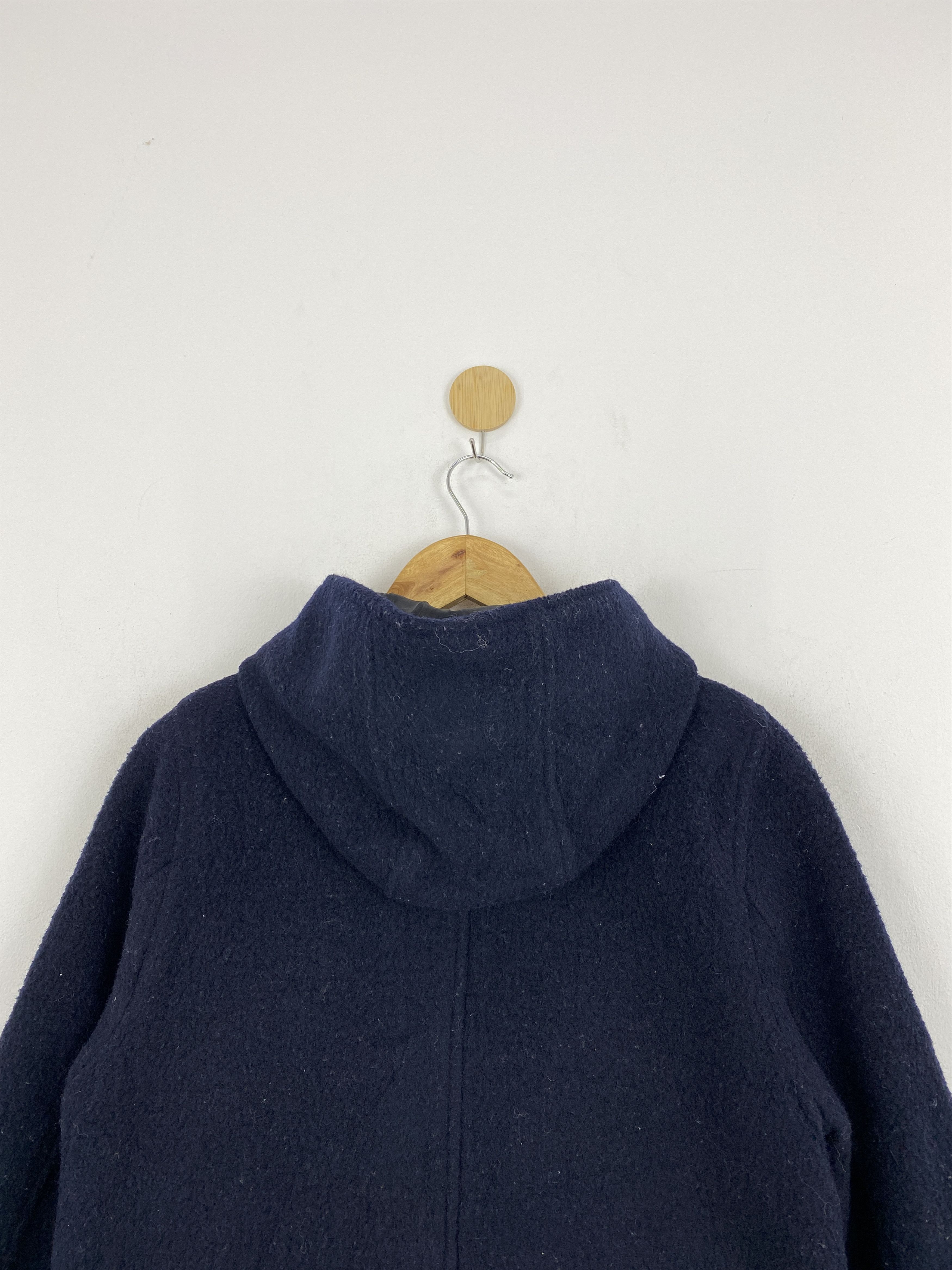 Japanese Brand Vtg Japanese Brand Wool Blend Warm Hood Long Jacket JA0072 Size US M / EU 48-50 / 2 - 4 Thumbnail