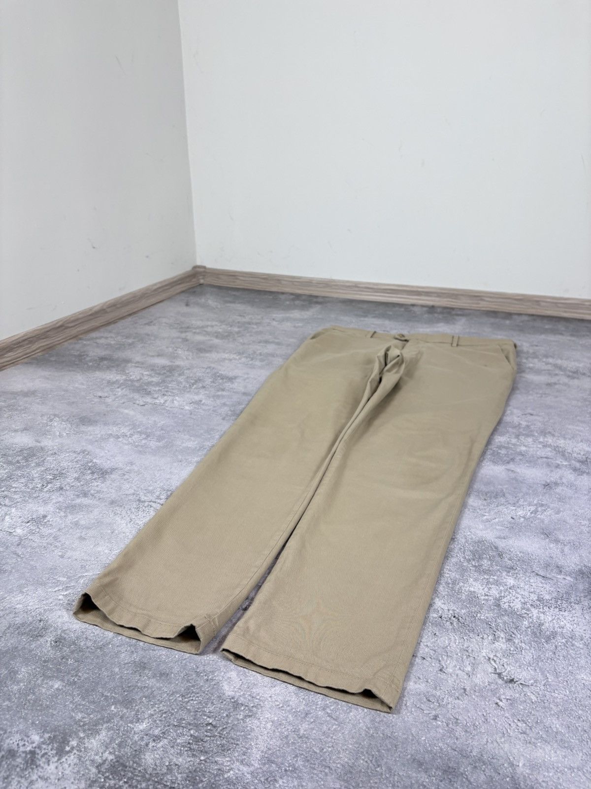 Other Cruna Men’s Beige Brown Chino Pants Trousers Cotton Blend Size US 34 / EU 50 - 3 Thumbnail