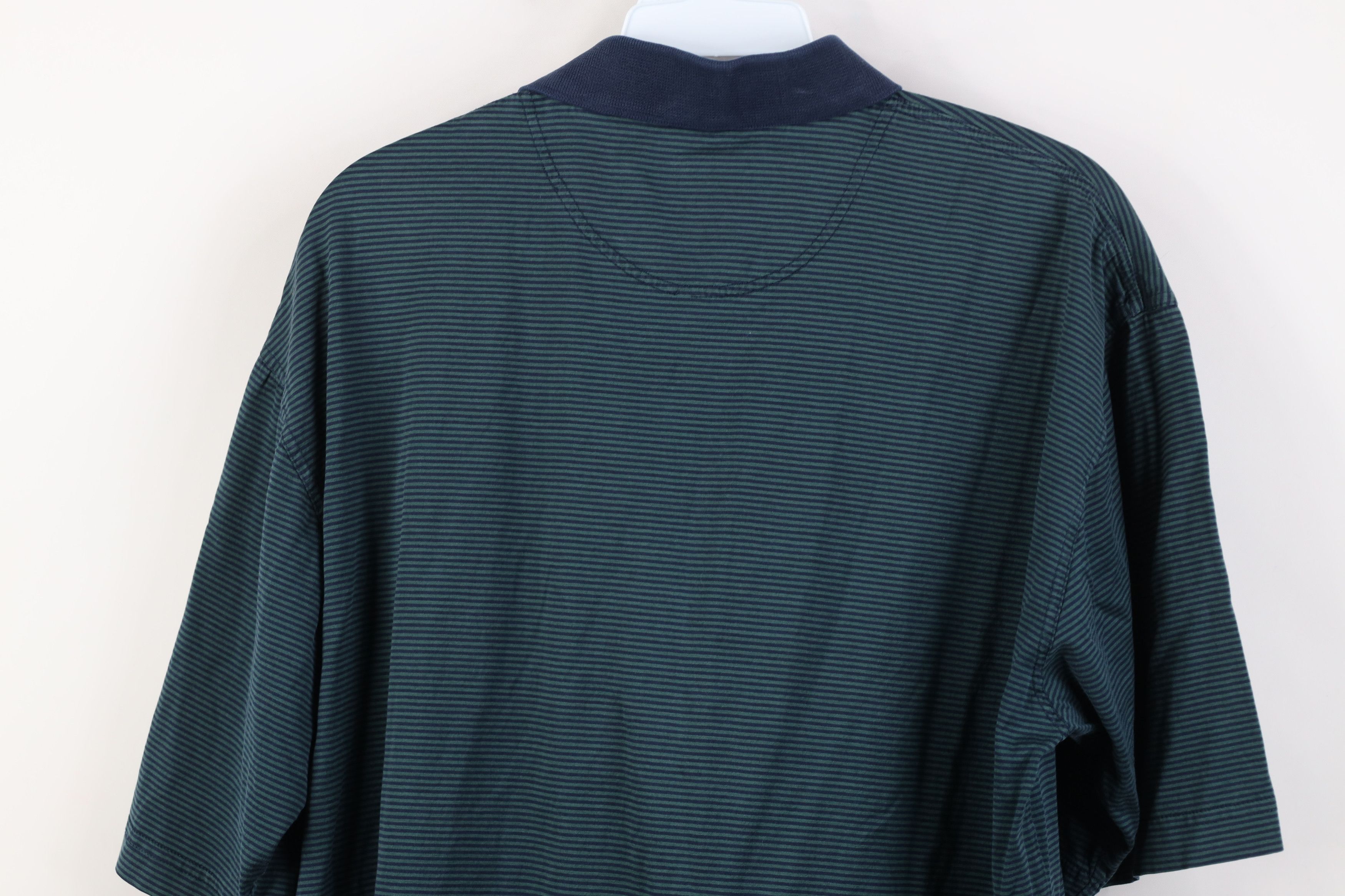 Vintage Vintage 90s Streetwear Soft Cotton Striped Golf Polo Shirt Size US M / EU 48-50 / 2 - 12 Thumbnail