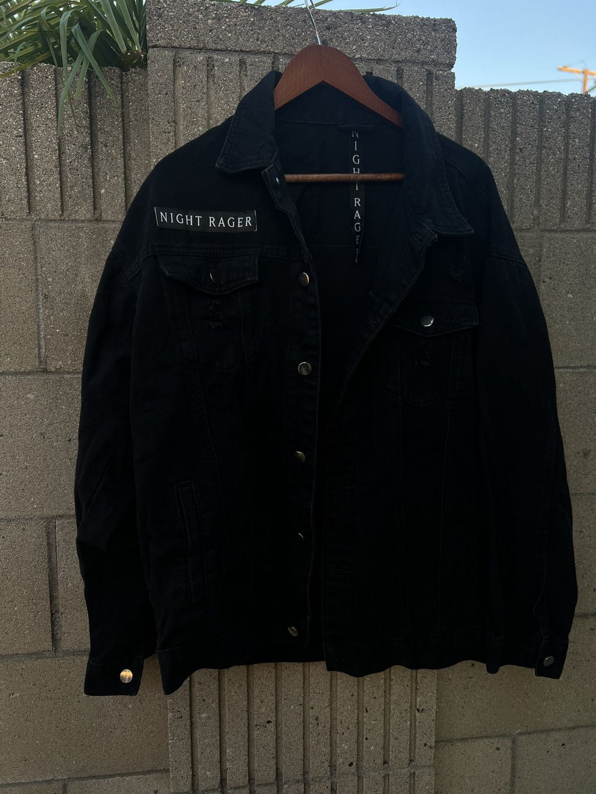 Japanese Brand × Vintage Black Rock Style Jacket Size US XL / EU 56 / 4 - 2 Thumbnail