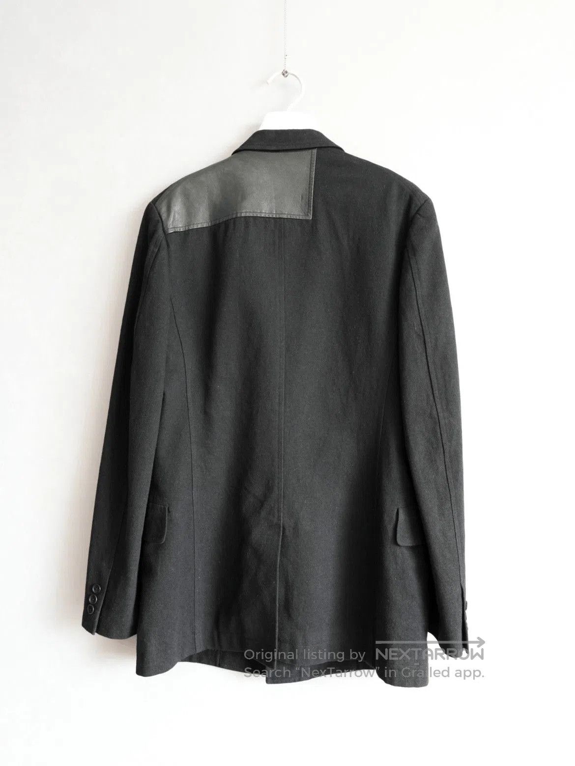 Yohji Yamamoto Sz 2 Yohji Yamamoto Pour Homme 13AW Leather Joint Jacket. Size US M / EU 48-50 / 2 - 5 Thumbnail