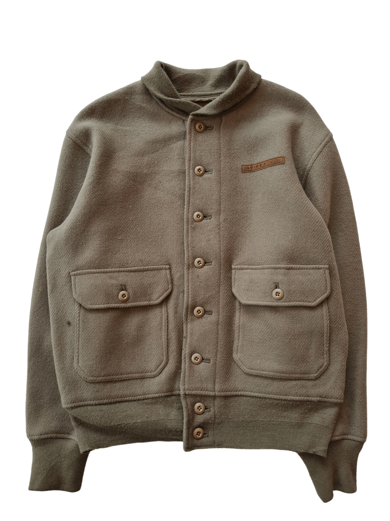 Avirex × Vintage Vintage Avirex Wool Bomber Jacket Button Up Size US M / EU 48-50 / 2 - 2 Thumbnail