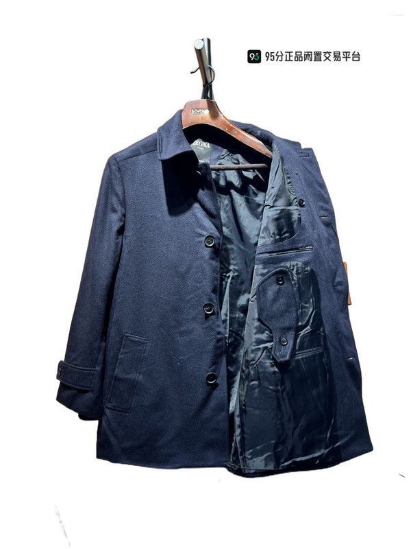 Ermenegildo Zegna Zegna Handcrafted Fine Cashmere Unisex Coat. Size US XL / EU 56 / 4 - 1 Thumbnail