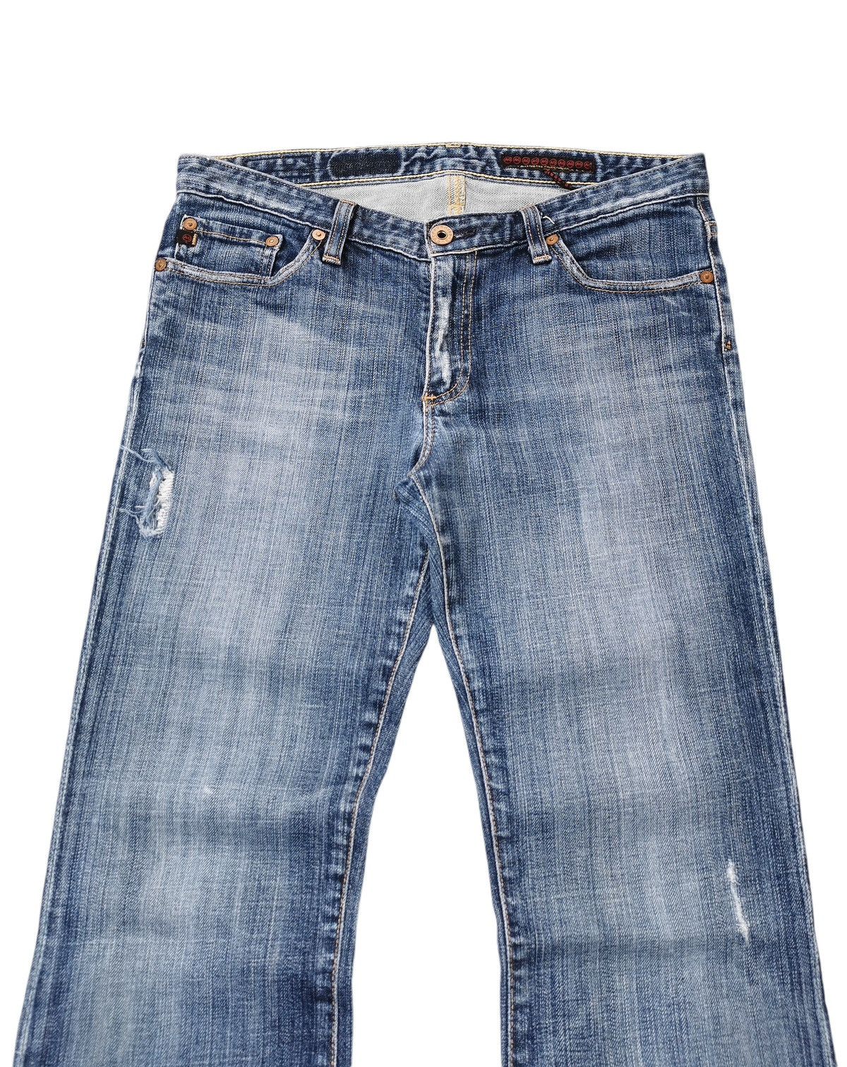 AG Adriano Goldschmied Adriano Goldschmied Flared Denim Jeans Size US 31 - 4 Thumbnail