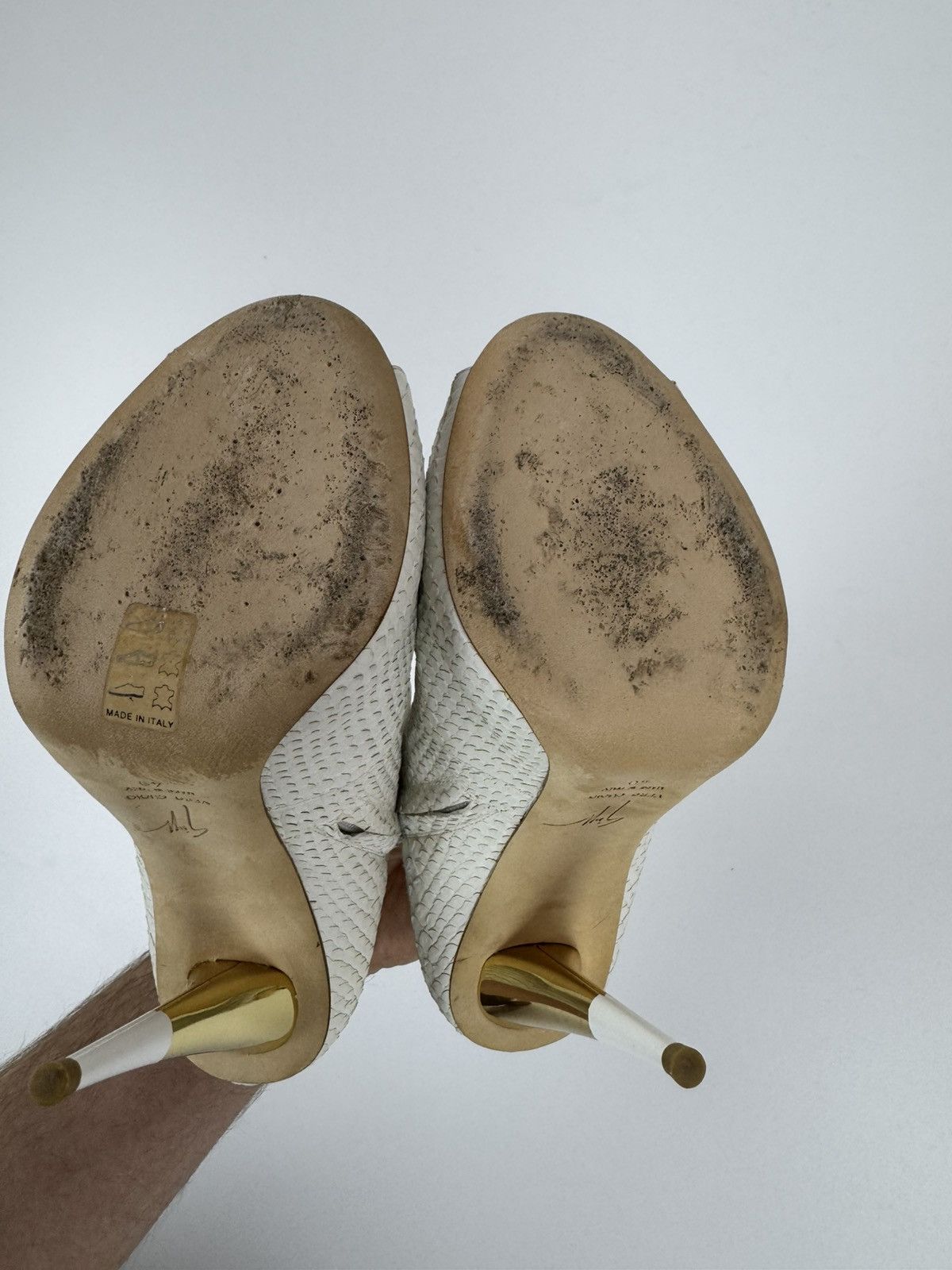 Giuseppe Zanotti Giuseppe Zanotti Open Ankle Boots Leather Stiletto High Heel Size US 10 / IT 40 - 9 Thumbnail