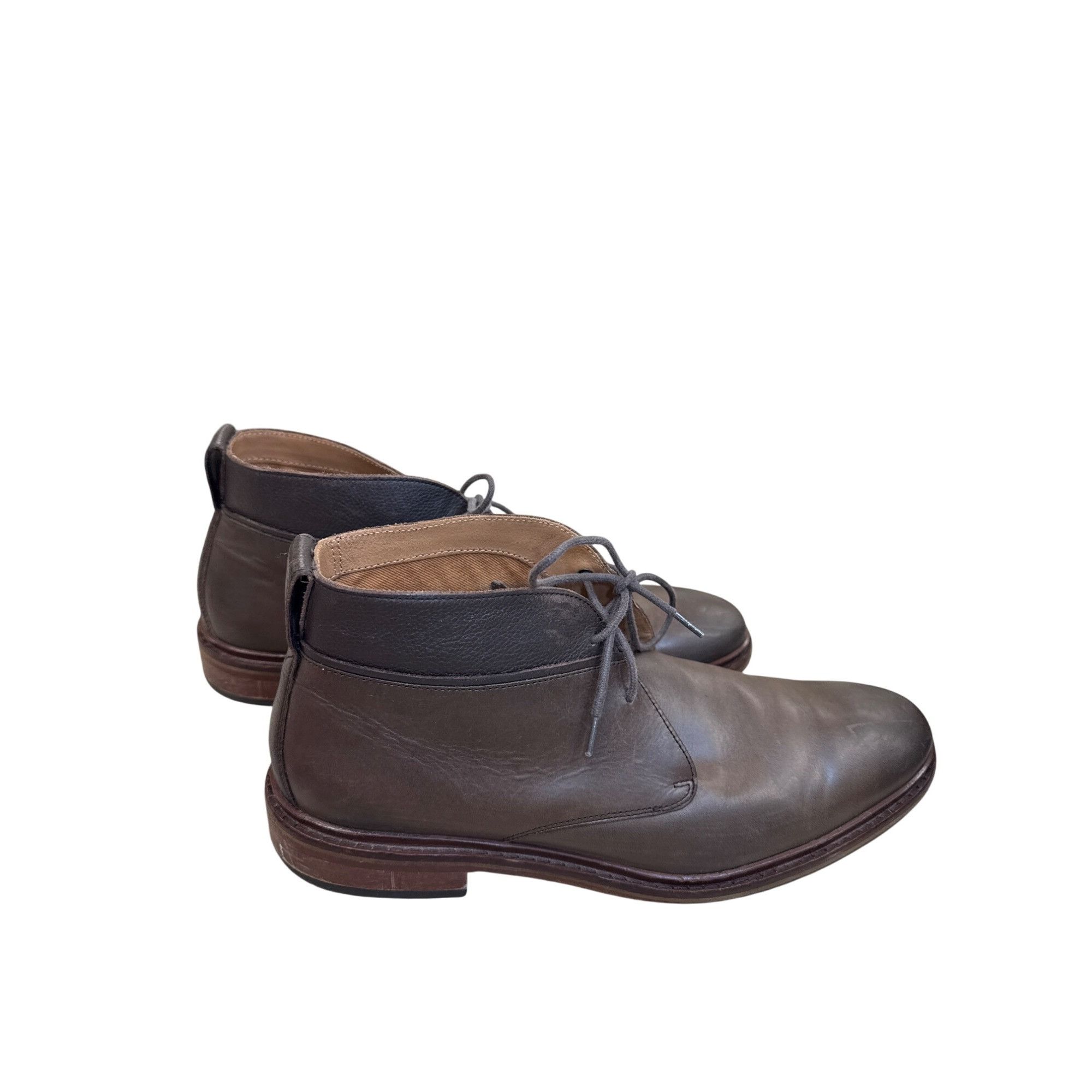 Cole Haan Cole Haan Mens Brown Leather Ankle Chukka Boots Size 10M SKU Size US 10 / EU 43 - 4 Thumbnail