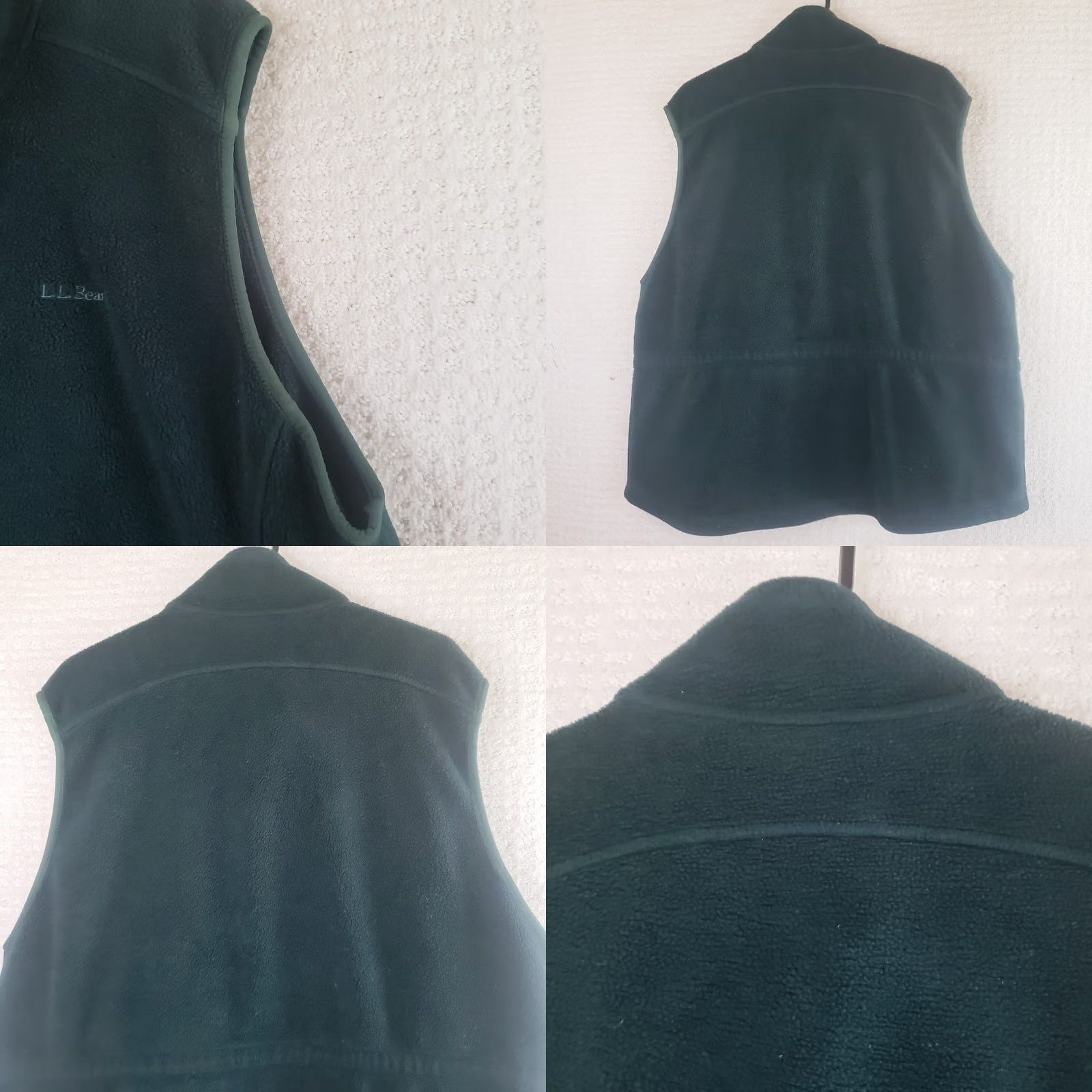 Vintage VINTAGE L.L.Bean Vest Mens XL Green Fleece Full Zip Outdoor Pockets Logo 90s Classic Outdoor Wear Mens XL Green Vest Size US XL / EU 56 / 4 - 9 Thumbnail