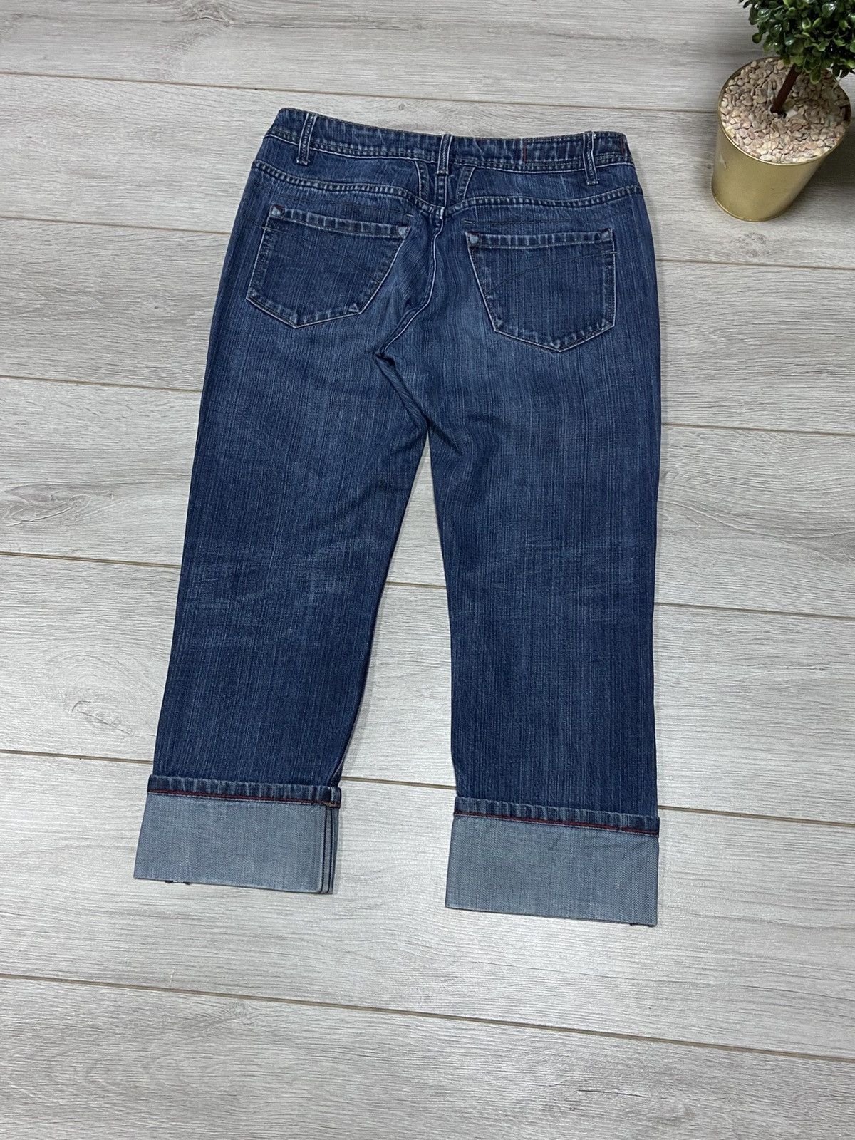 Marithe + Francois Girbaud Marithe Francois Girbaud short next boyfriend buttons pants Size 29" - 2 Thumbnail