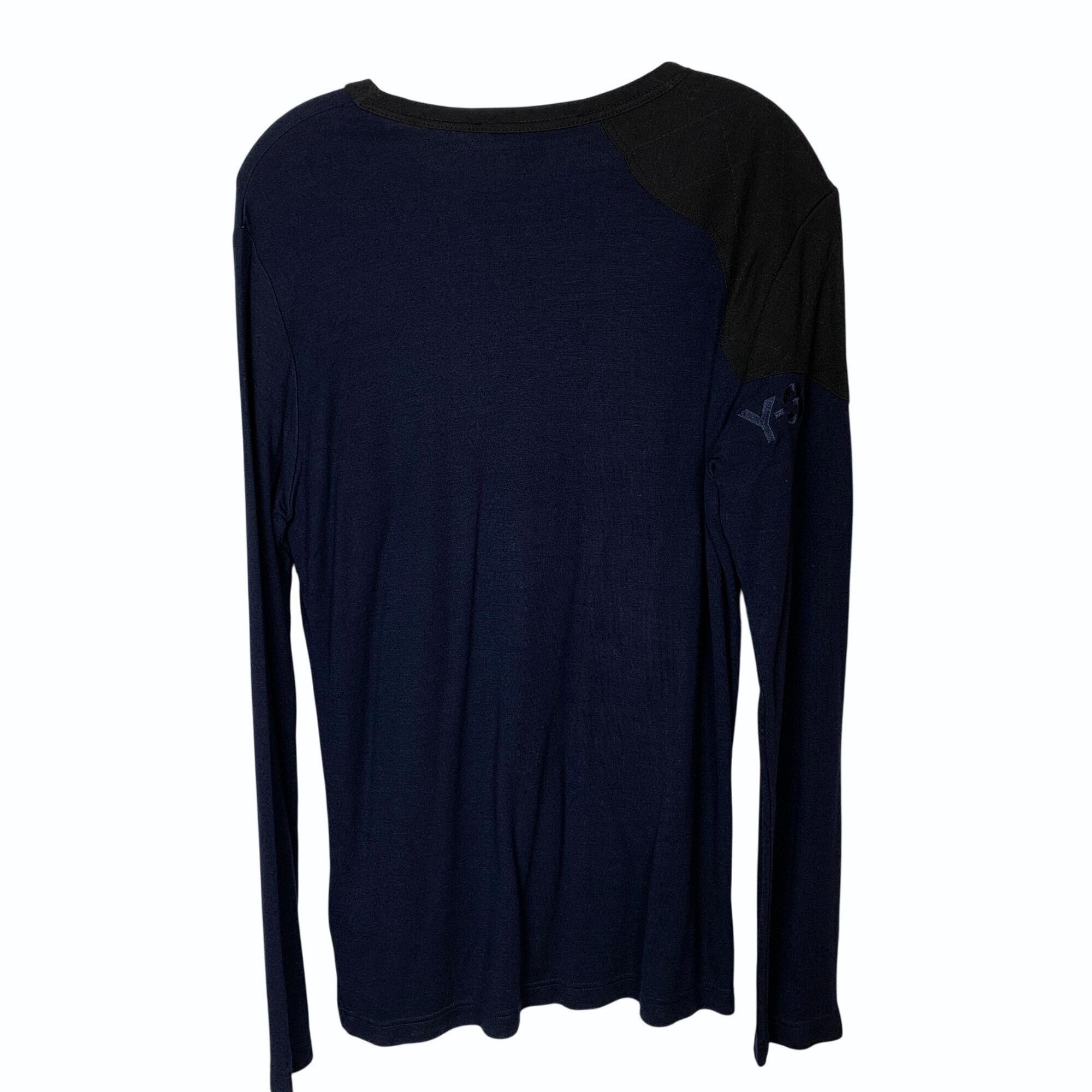 Y-3 Y-3 Yohji Yamamoto x Adidas L/S T Shirt Shoulder Patch Size US M / EU 48-50 / 2 - 7 Thumbnail