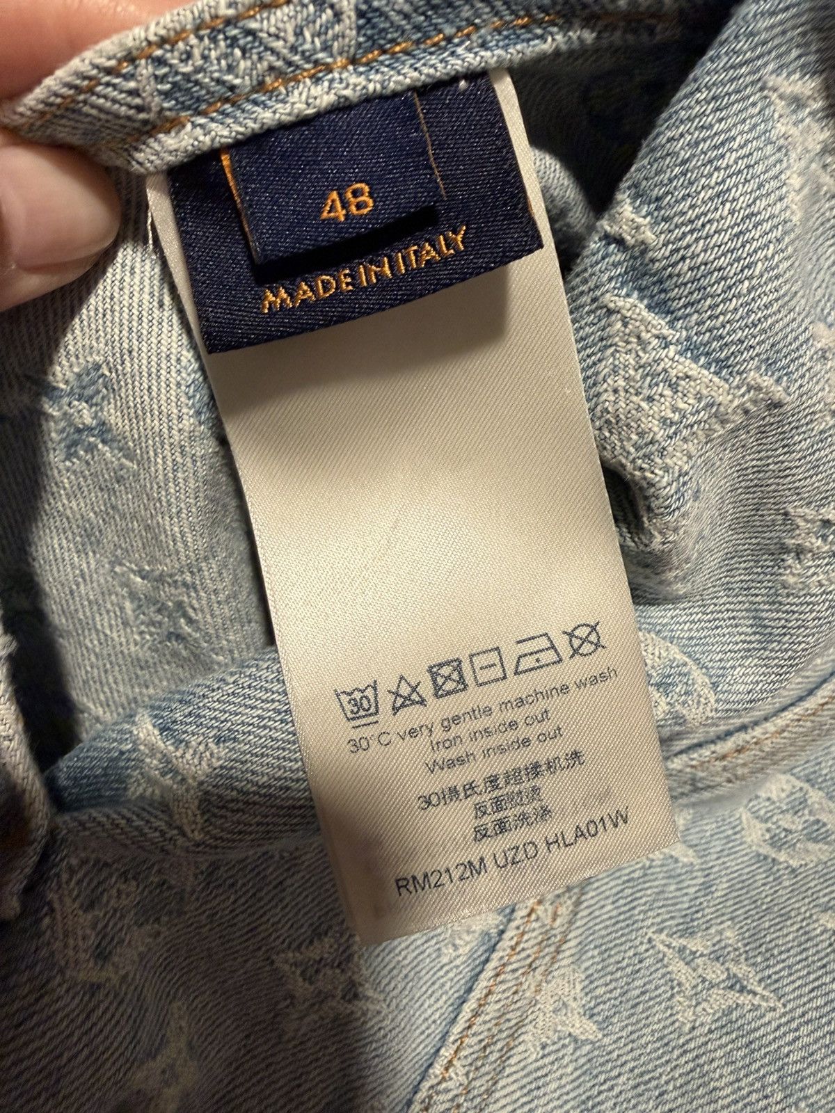 Louis Vuitton × NBA Louis Vuitton x NBA Denim Zip Up Jacket Size US M / EU 48-50 / 2 - 11 Thumbnail