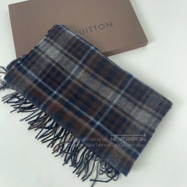 Louis Vuitton Louis Vuitton Cashmere Scottish style scarf Size ONE SIZE - 3 Thumbnail