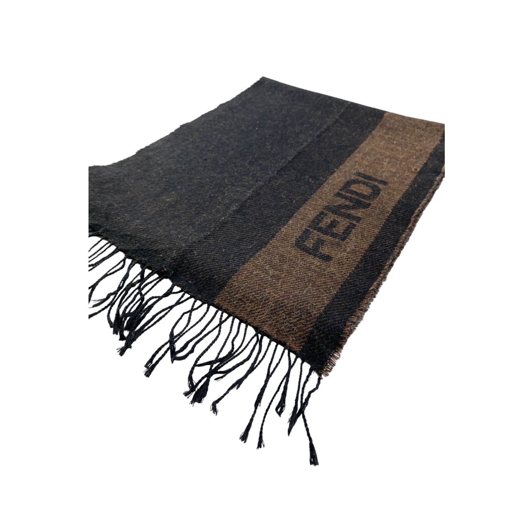 Fendi × Vintage Fendi Scarf / Muffler / Neckwear - WW1080 Size ONE SIZE - 3 Thumbnail
