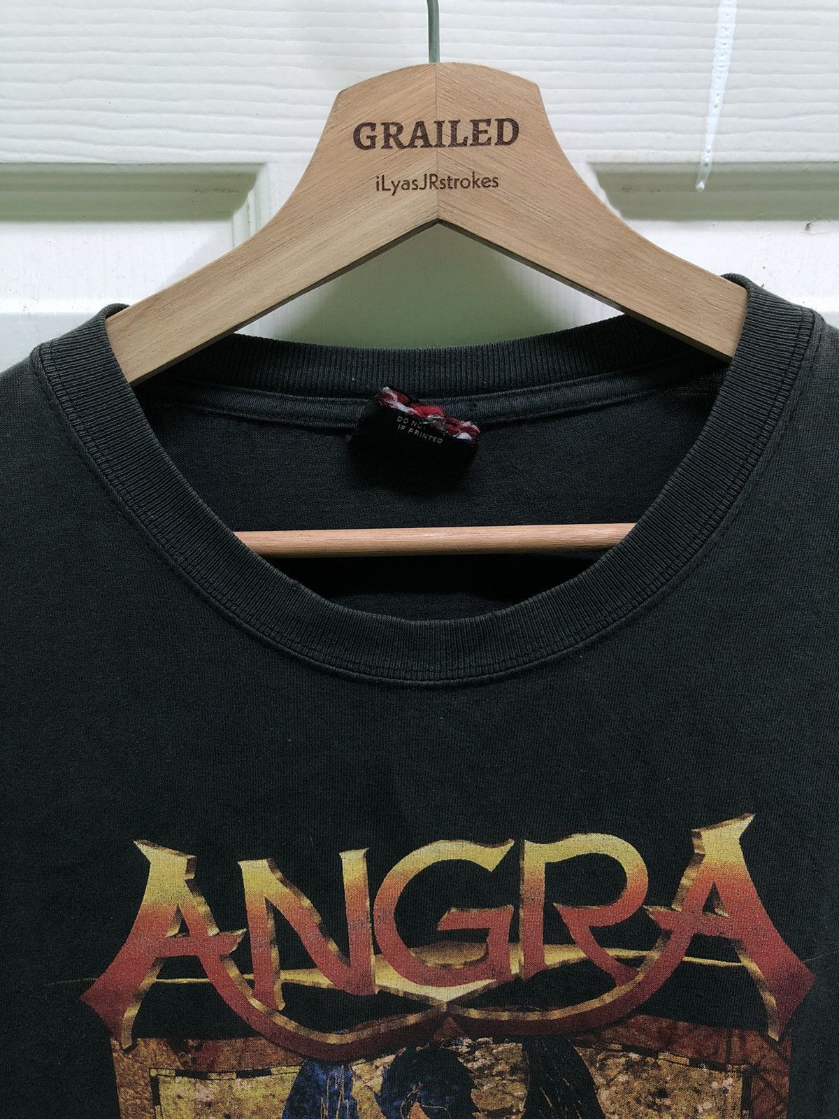 Band Tees Vtg 07’s Angra Brazilian Power Metal 15th Celebration Tee Size US M / EU 48-50 / 2 - 15 Thumbnail