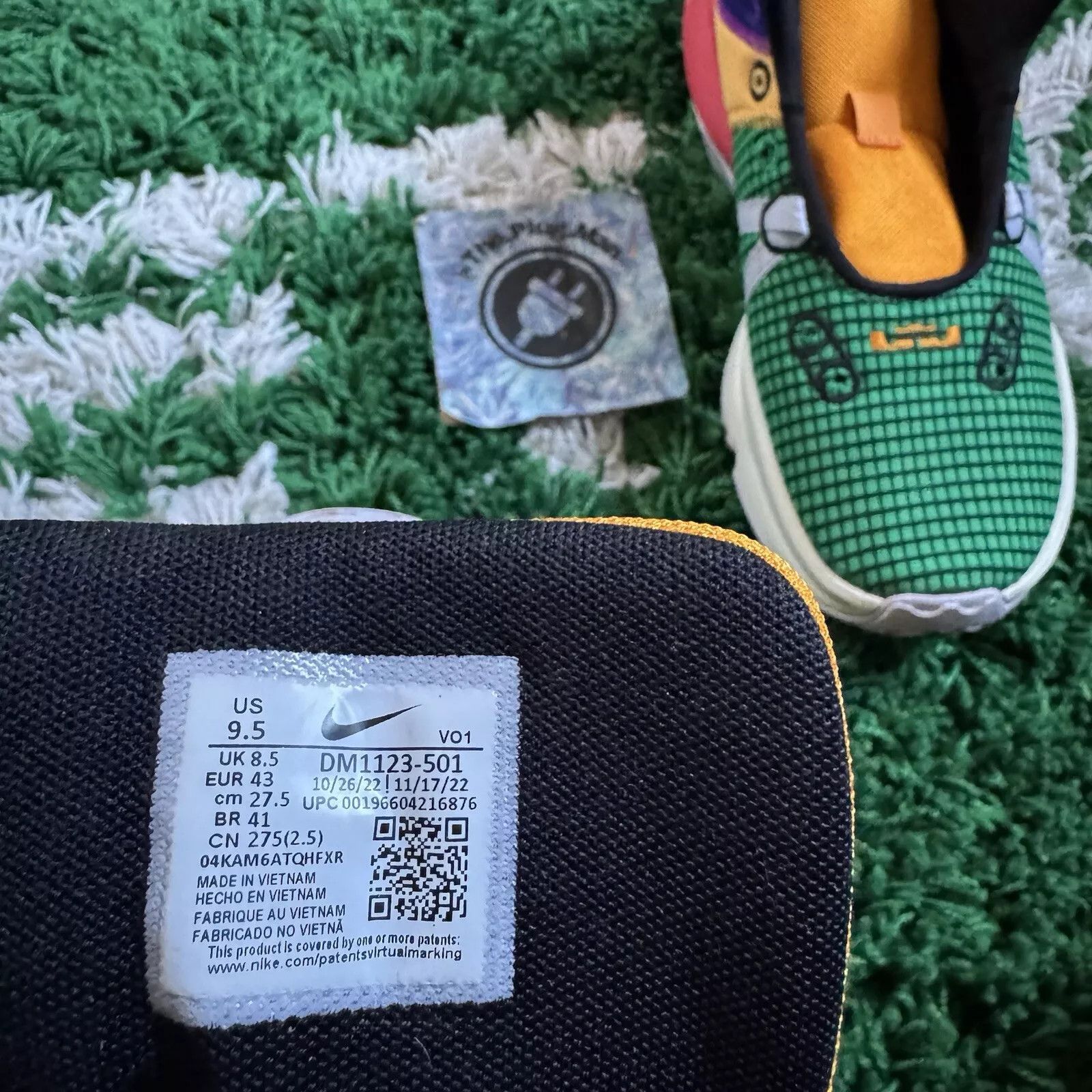 Nike Nike LeBron Witness 7 Multi-Color Size US 9.5 / EU 42-43 - 6 Thumbnail