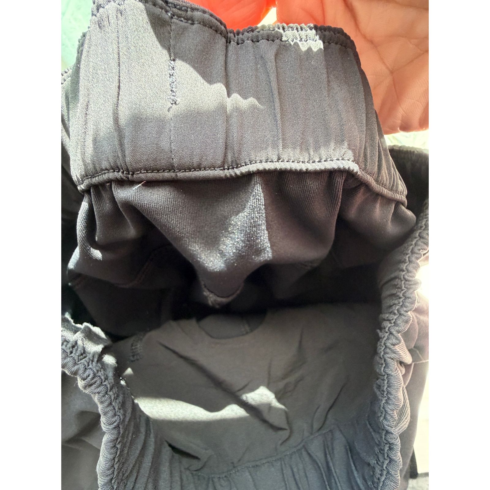 Lululemon Lululemon On The Fly Jogger Black Drawstring Cuffed Pants 2 Size 26" / US 2 / IT 38 - 11 Thumbnail