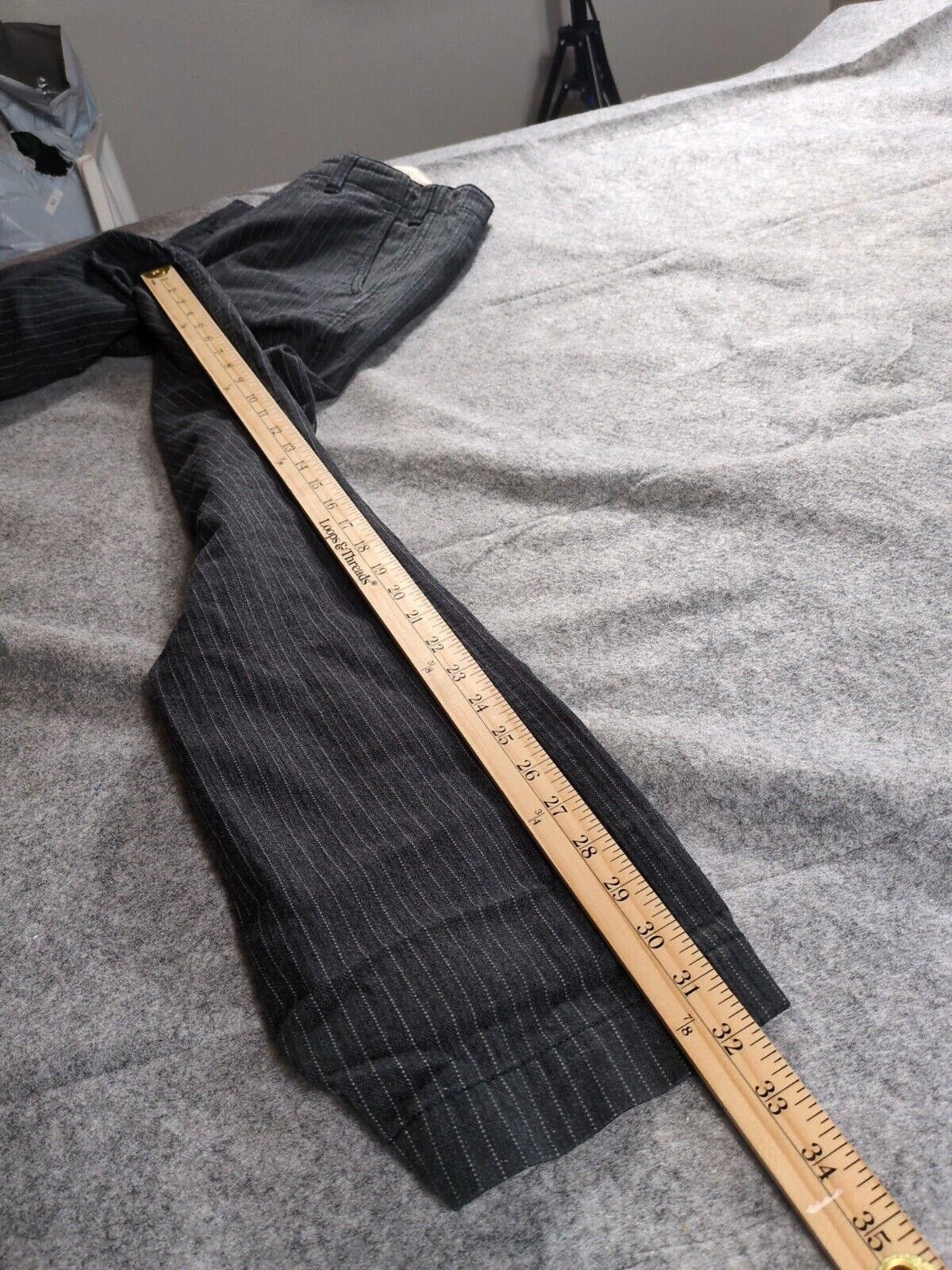 Beams Plus BEAMS Gray Pinstripe Chinos Made in Japan S Size US 30 / EU 46 - 6 Thumbnail