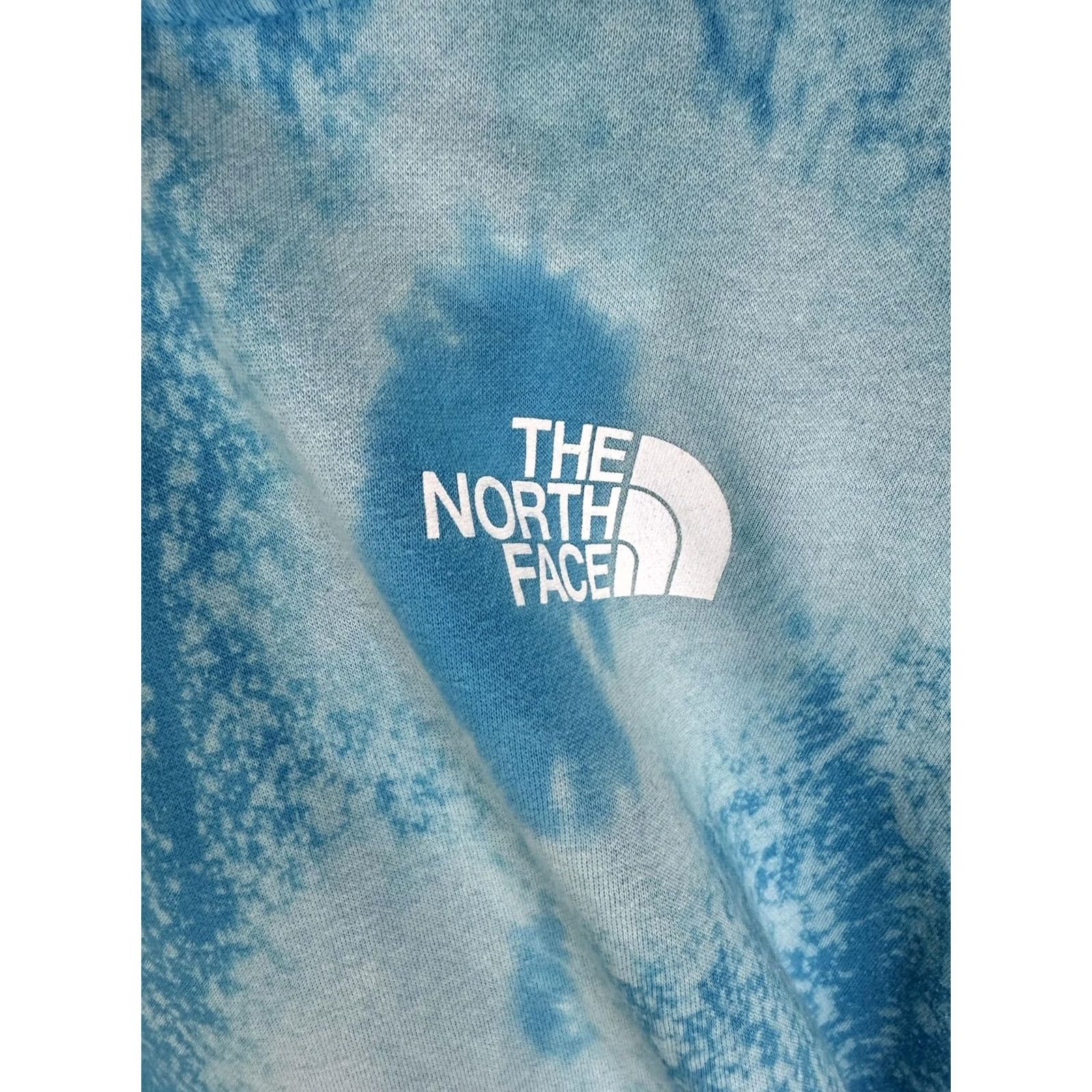 The North Face The North Face Hoodie Mens L Blue Tie Dye Graphic Print Never Stop Exploring Sweatshirt Pullover Hooded Size US L / EU 52-54 / 3 - 5 Thumbnail