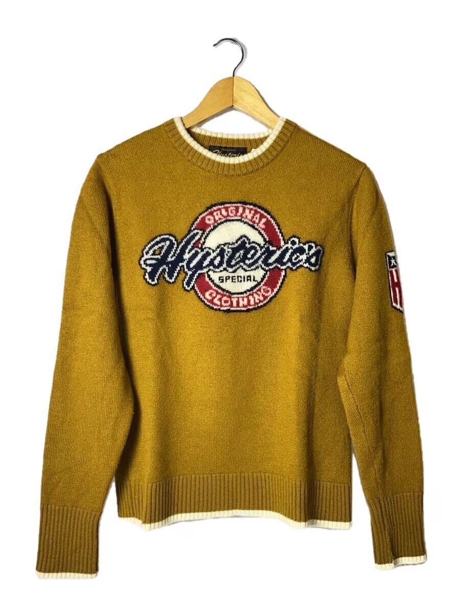 Logo Wool Knit Sweater - Hysteric
