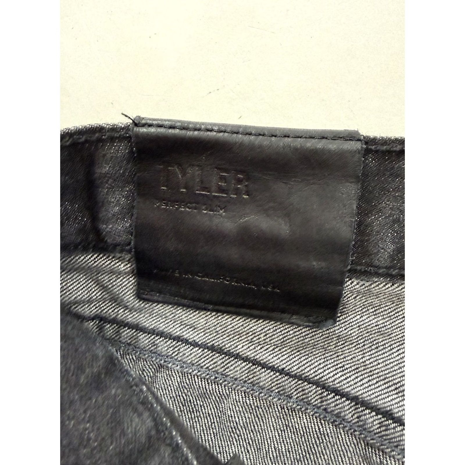 J Brand J Brand Tyler Jeans Mens Slim Straight 36x32 Gray Dark Wash Stretch Denim Size US 36 / EU 52 - 2 Thumbnail