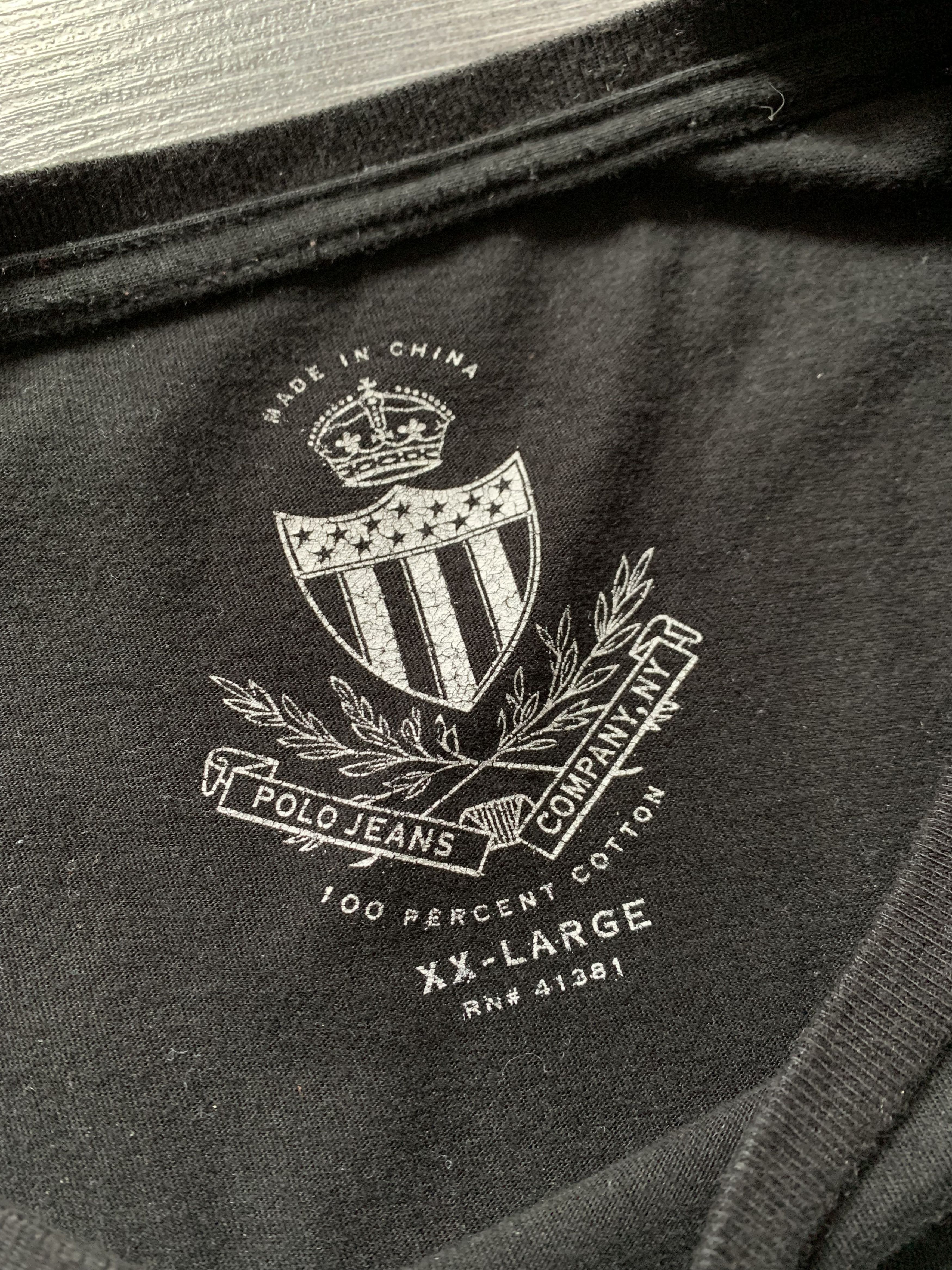 Polo Ralph Lauren Vintage Polo Ralph Lauren long sleeve black Size US XXL / EU 58 / 5 - 5 Thumbnail